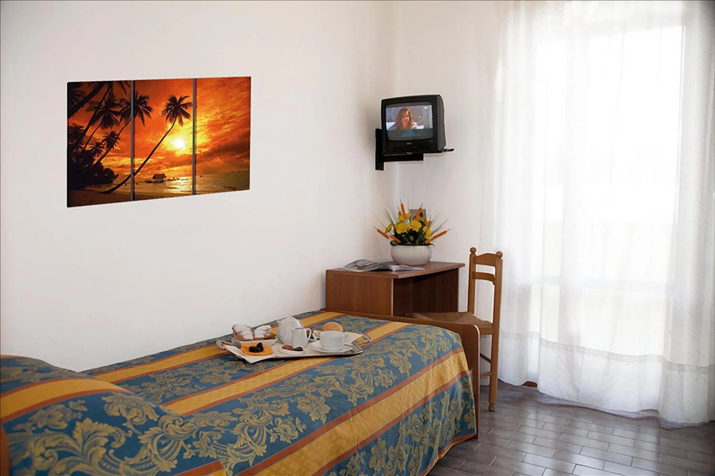 Bed in Hotel Bettina