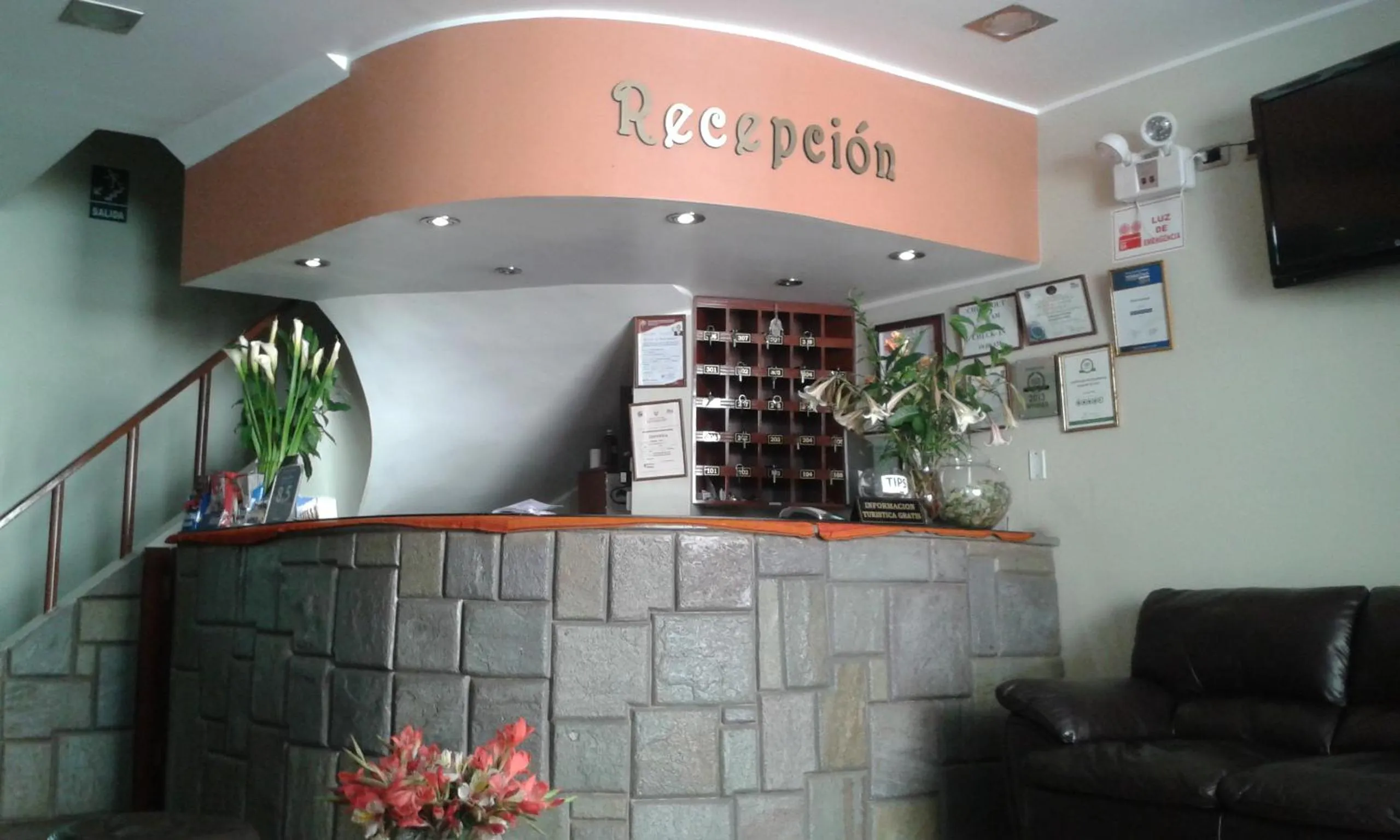 Lobby or reception in Antawasi Hotel