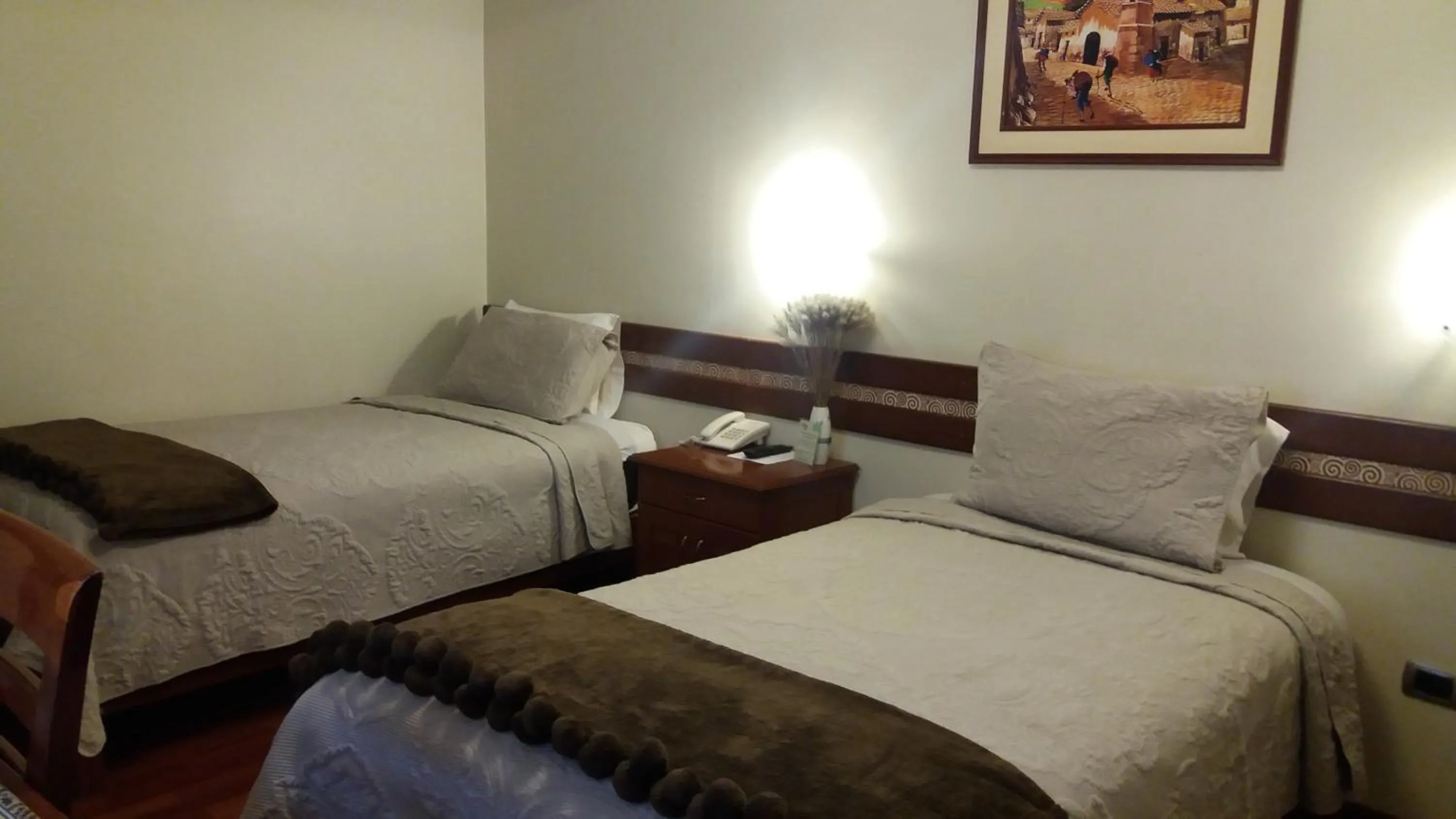 Bed in Antawasi Hotel