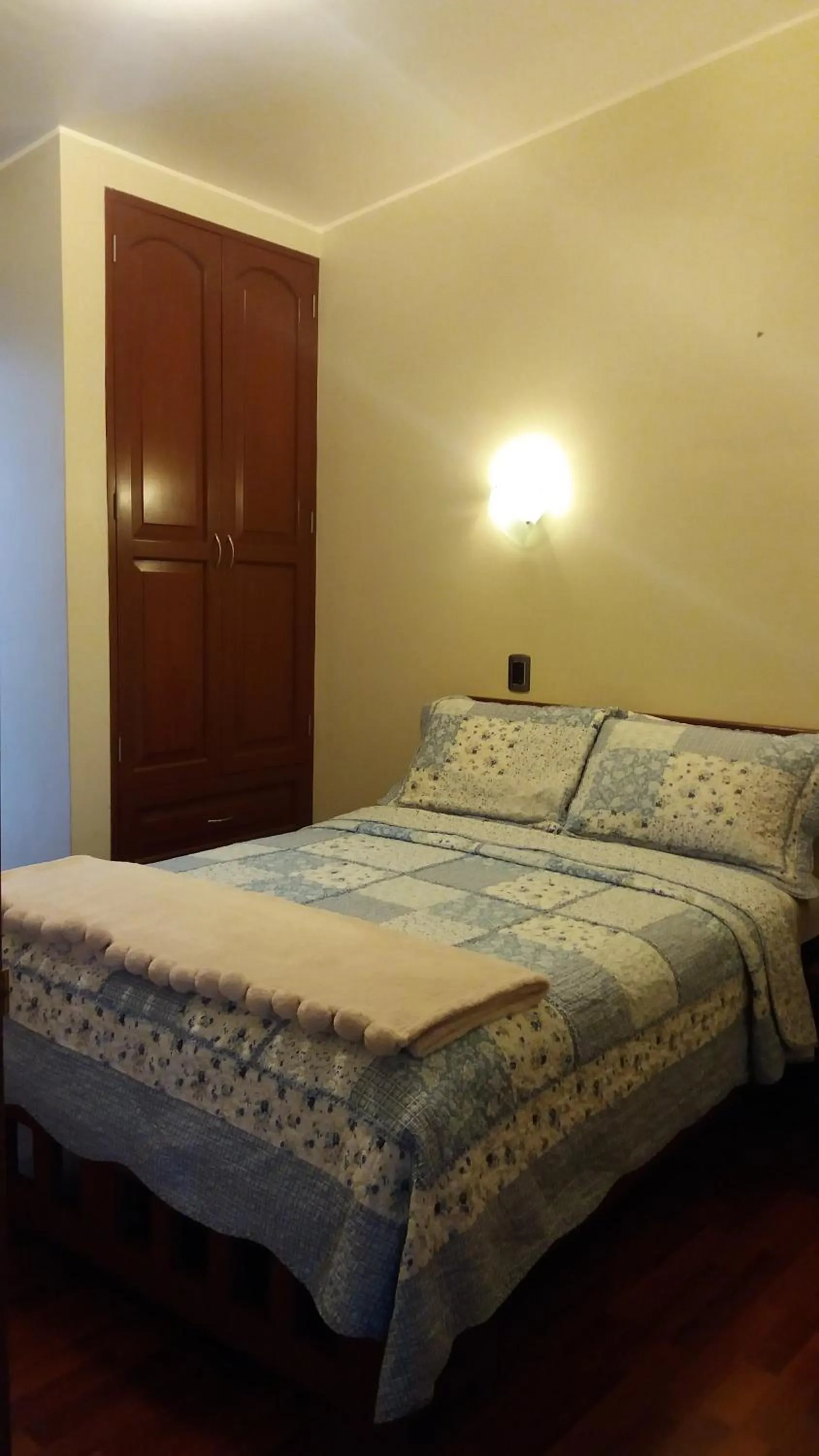 Bed in Antawasi Hotel