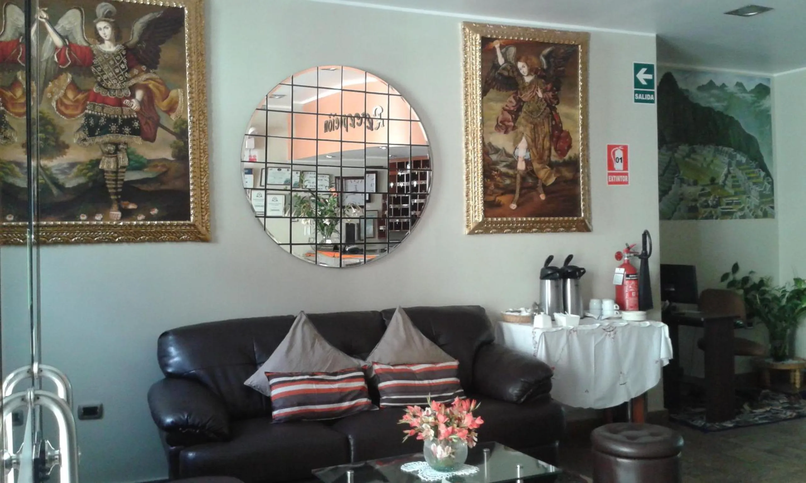 Lobby or reception in Antawasi Hotel