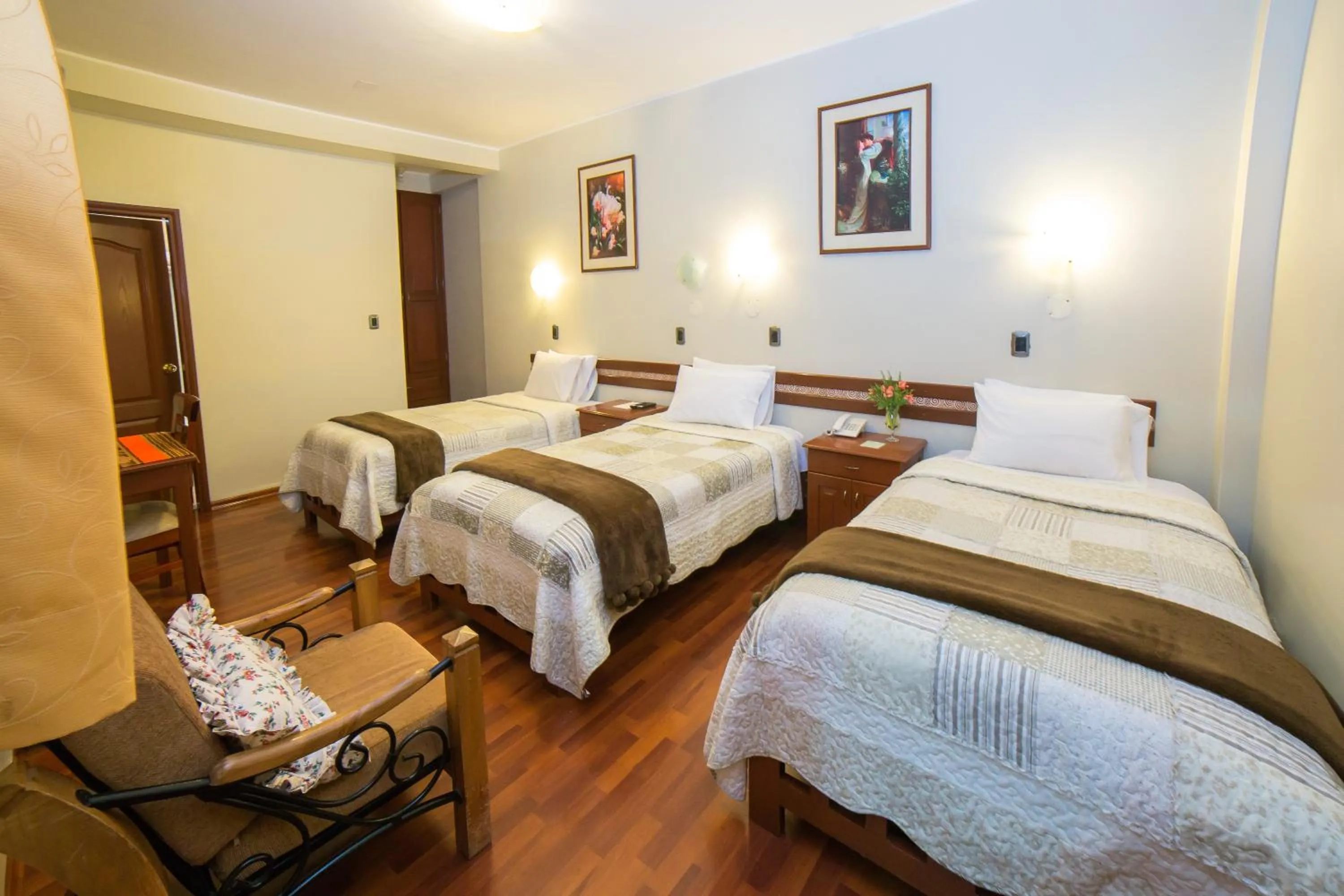 Bed in Antawasi Hotel