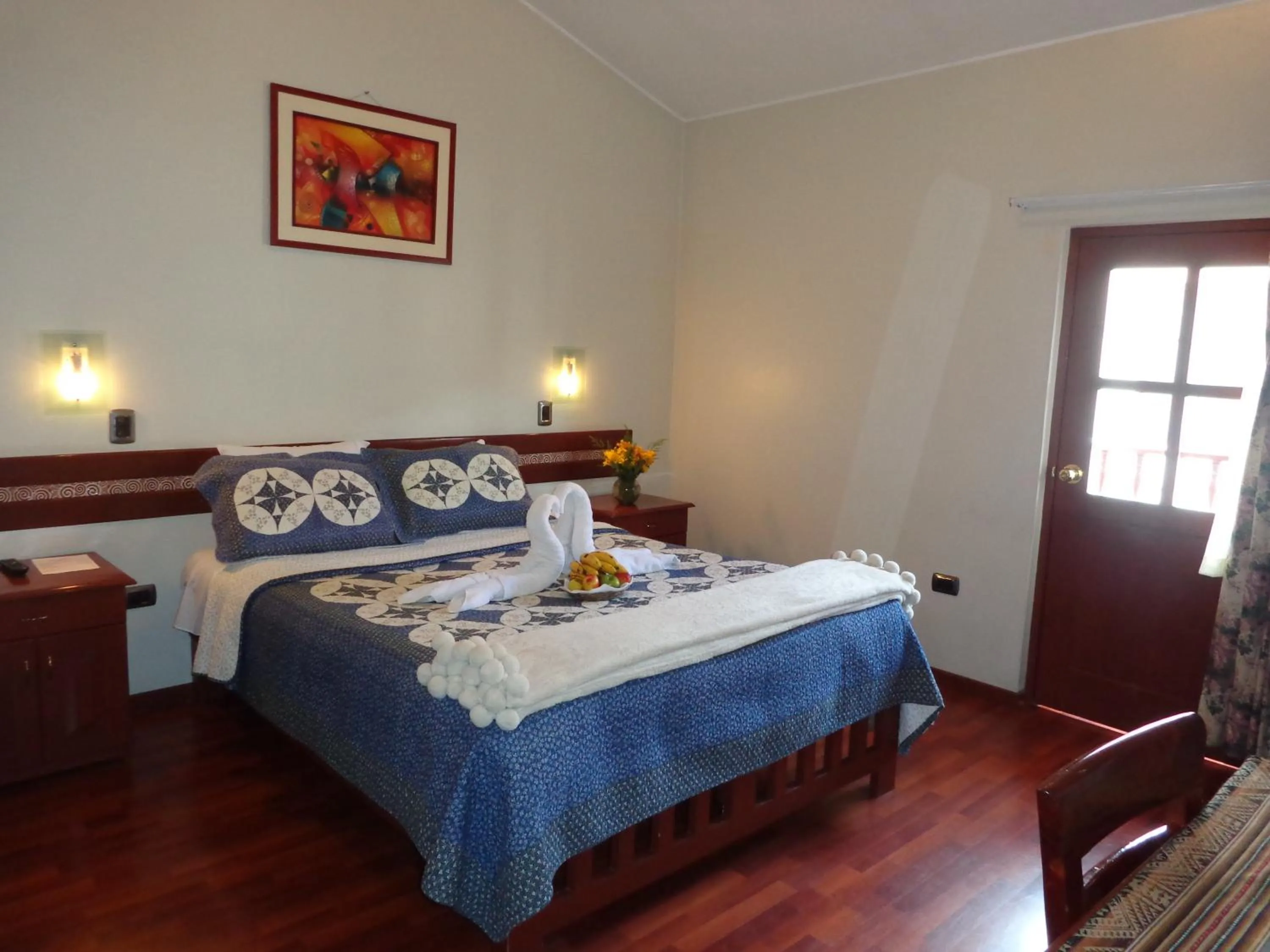 Bed in Antawasi Hotel