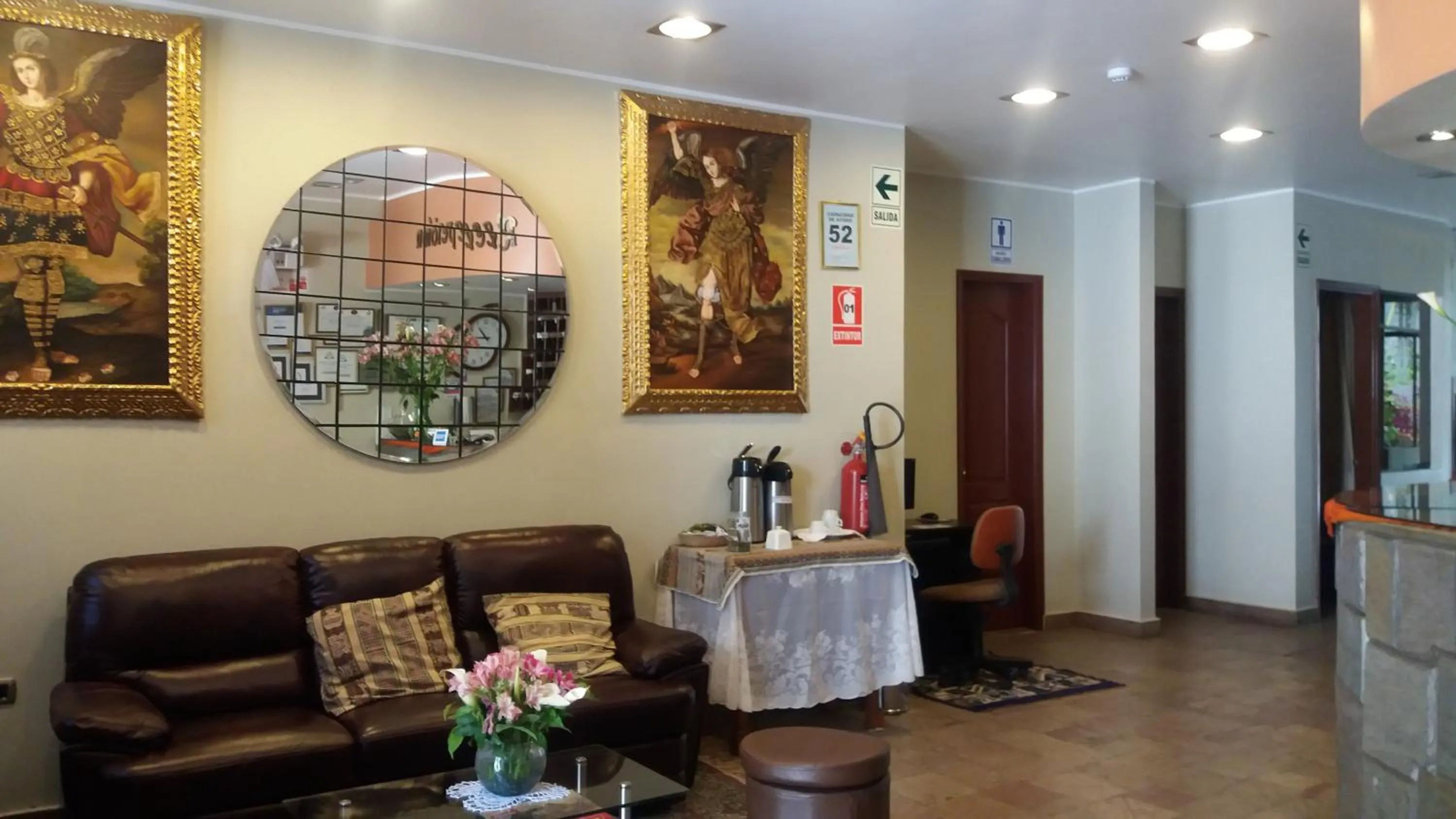 Lobby or reception in Antawasi Hotel