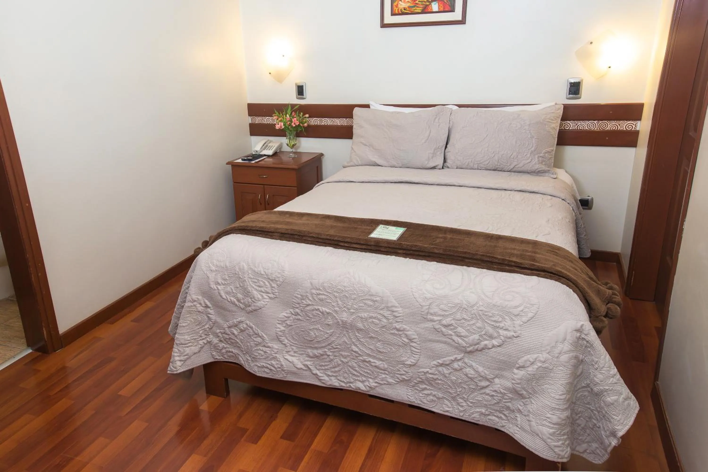 Bed in Antawasi Hotel