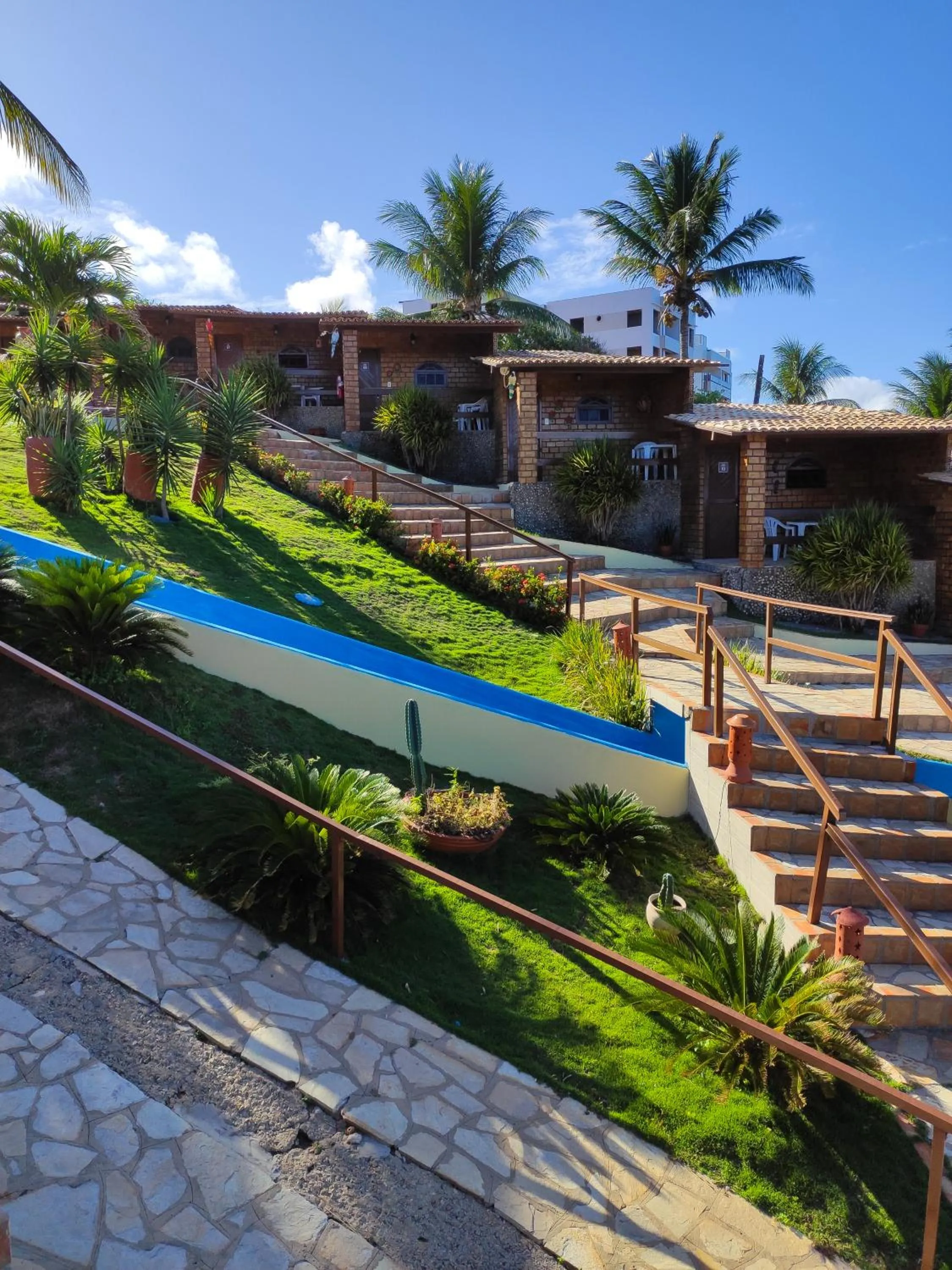 Balcony/Terrace in Pousada Enseada do Sol