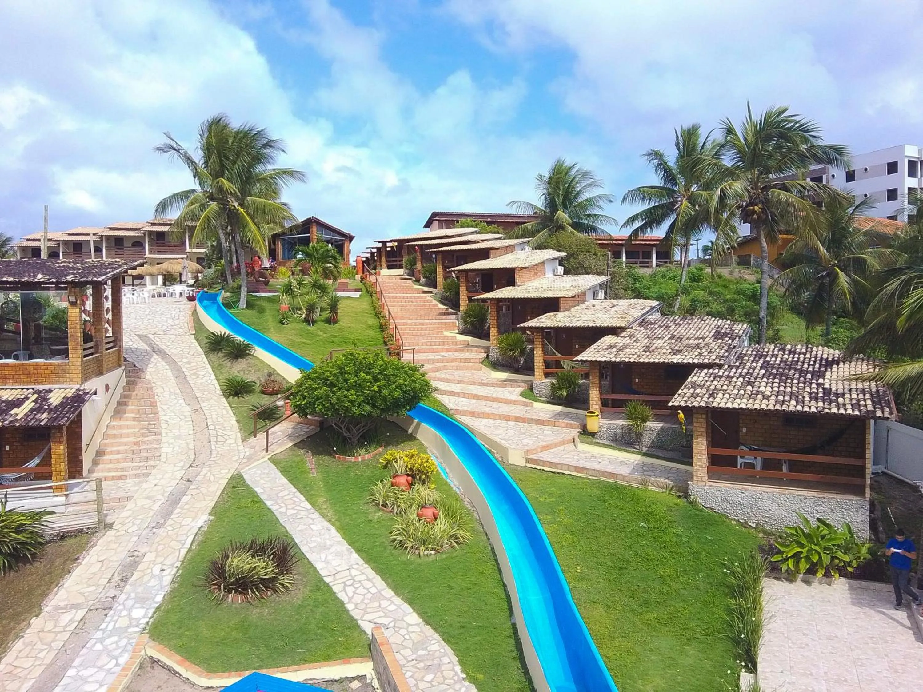 Bird's eye view in Pousada Enseada do Sol