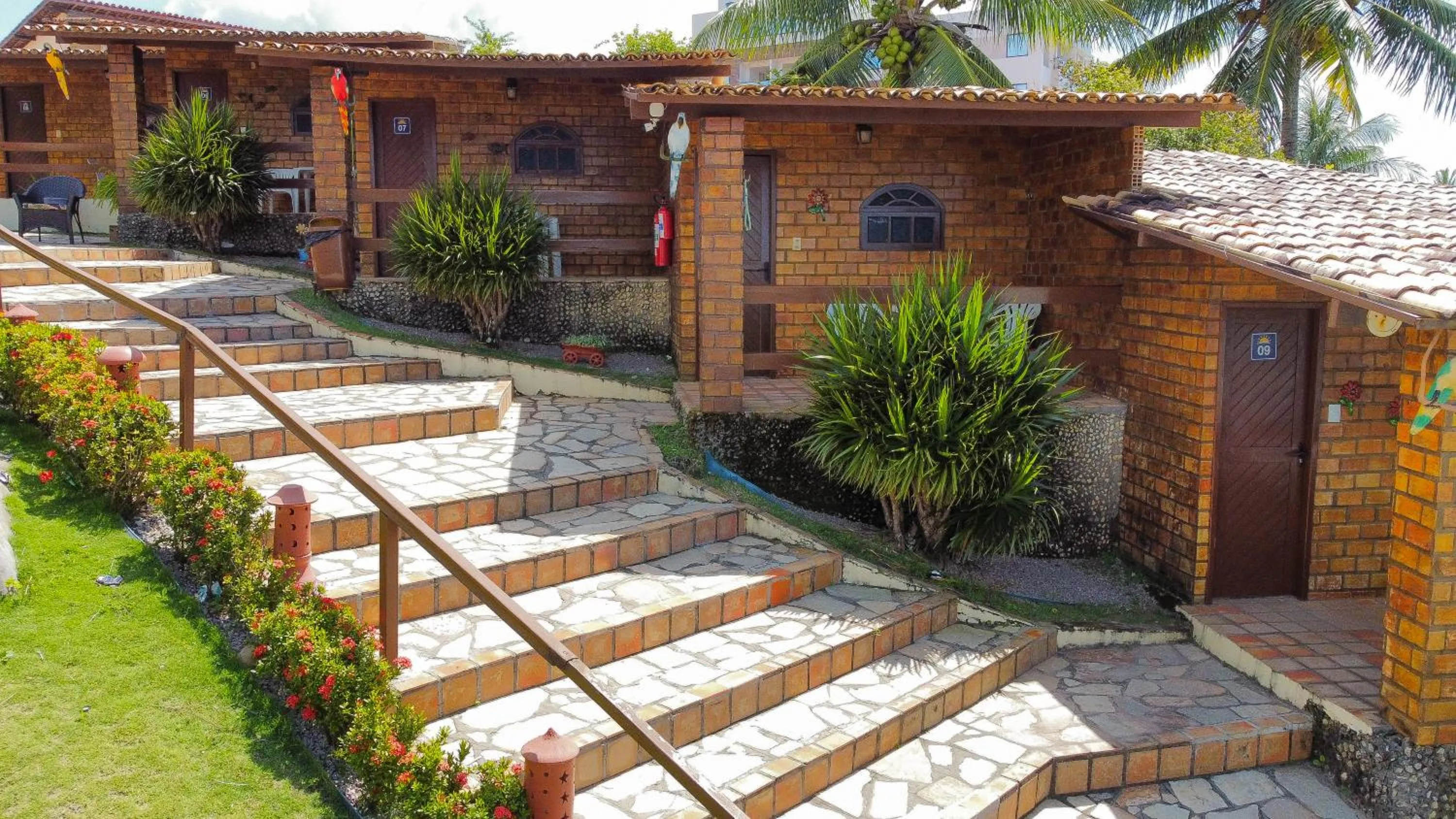 Garden in Pousada Enseada do Sol