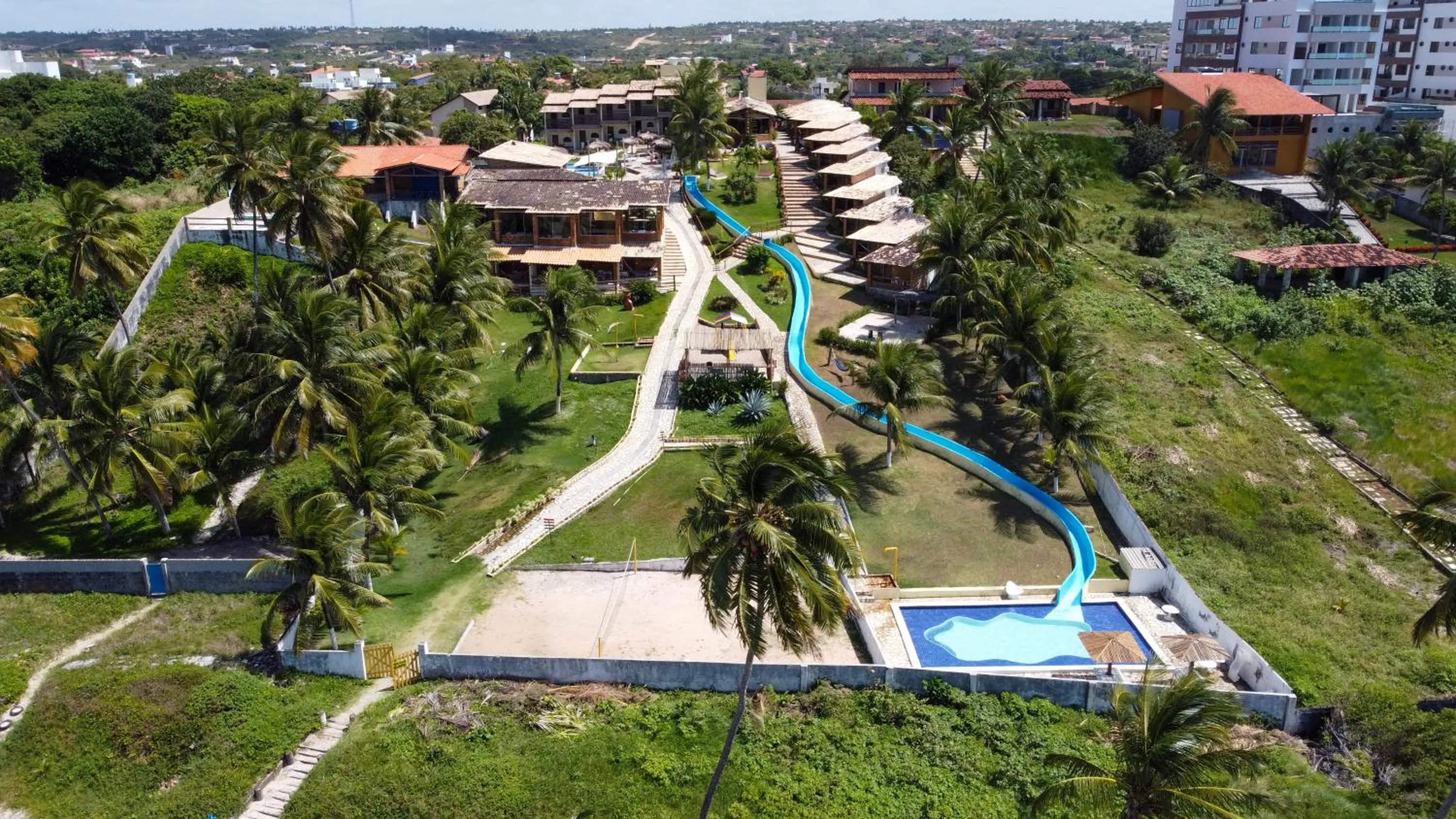 Bird's eye view in Pousada Enseada do Sol