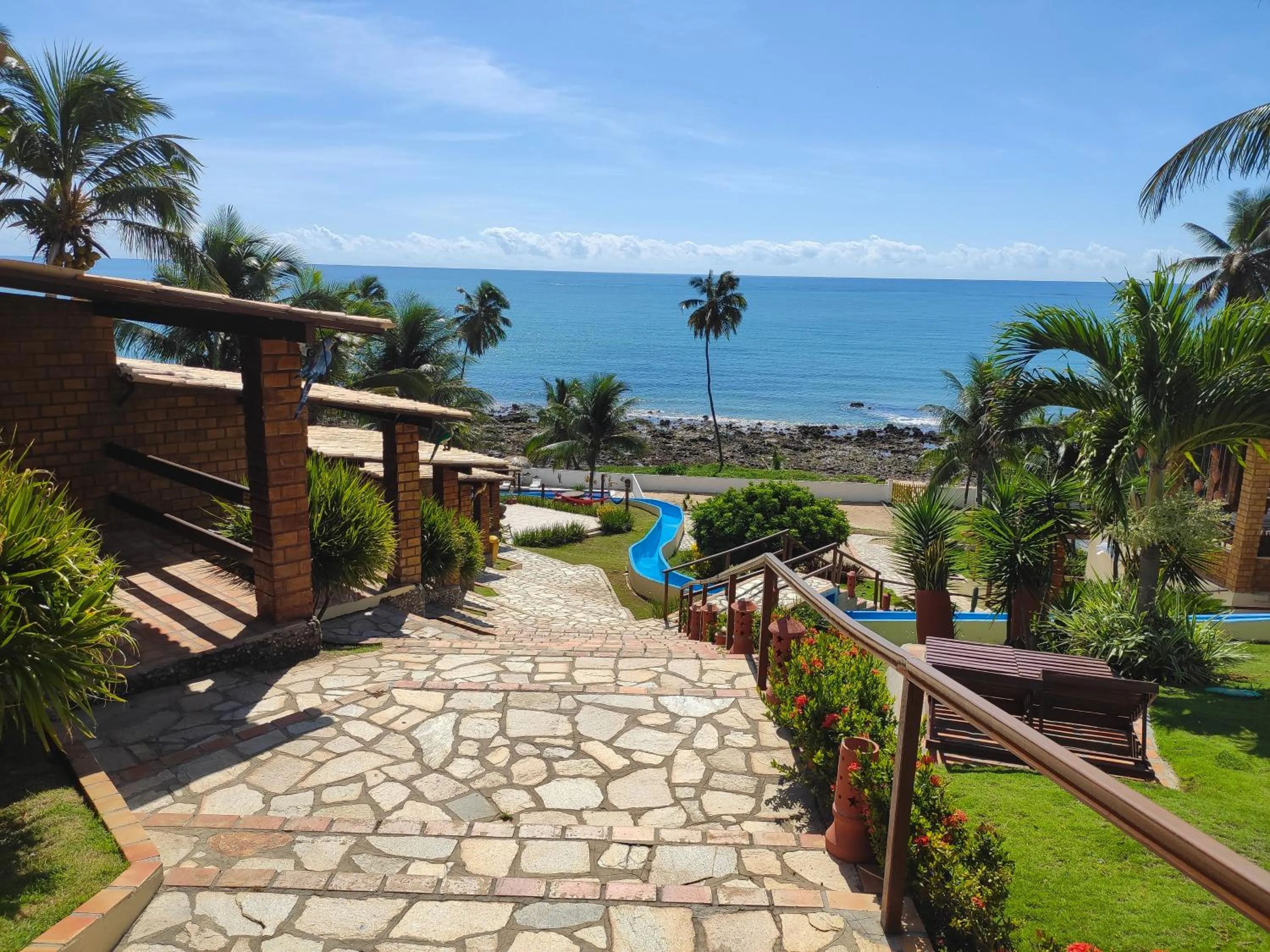 Sea view in Pousada Enseada do Sol