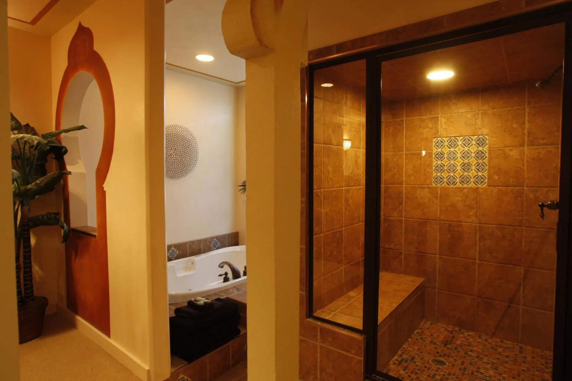 Bed in Destinations Inn Theme Rooms