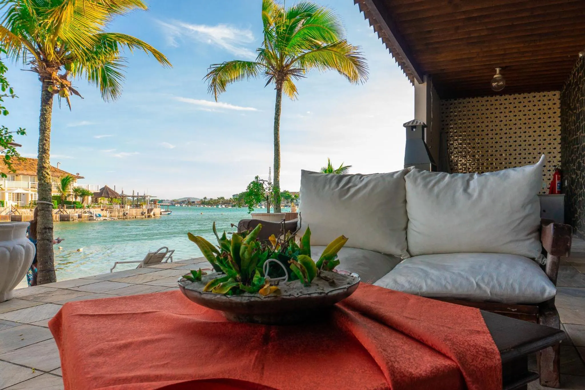 BBQ facilities in Pousada Marilia