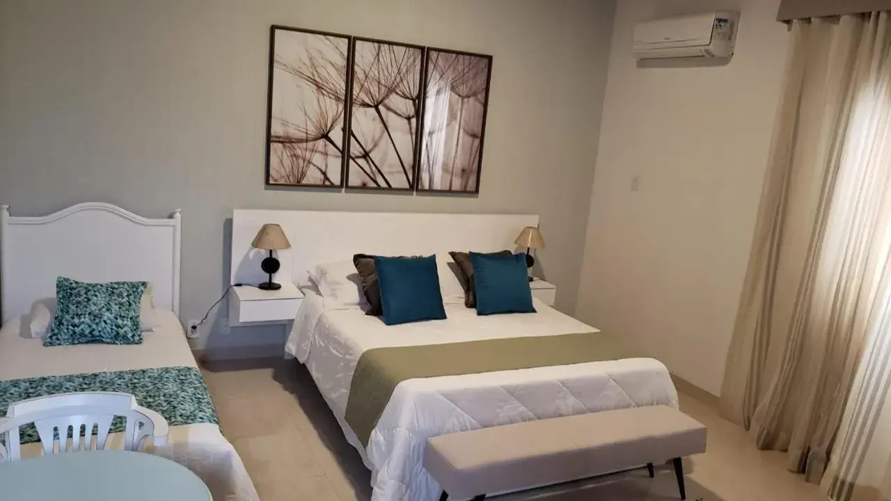 Quadruple Room with Lake View in Pousada Marilia Quadruple Room with Lake View in Pousada Marilia