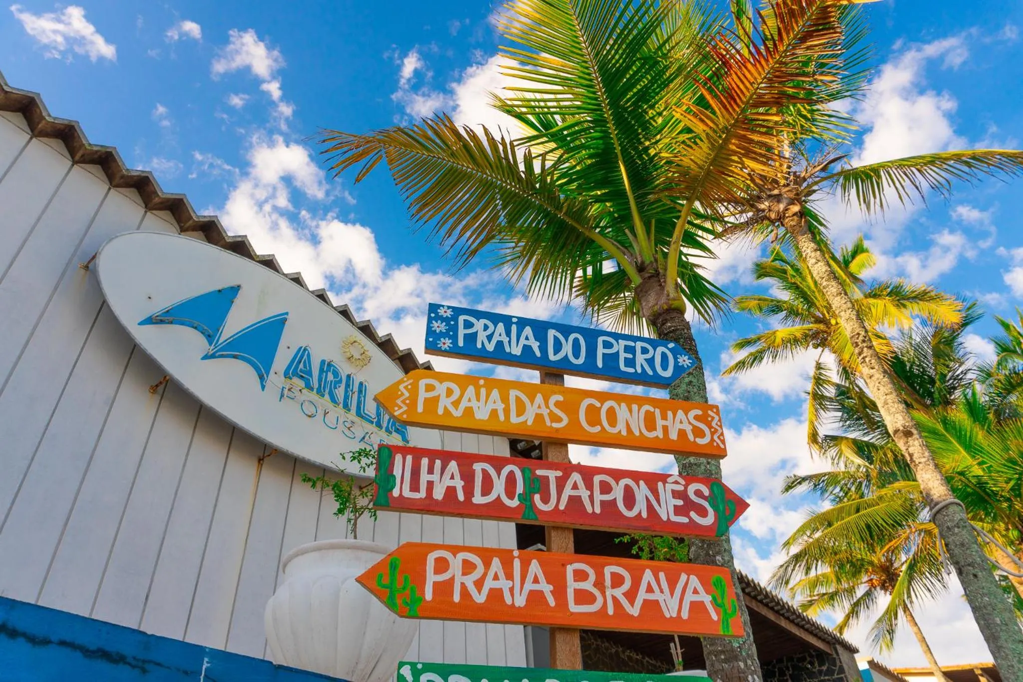Beach in Pousada Marilia
