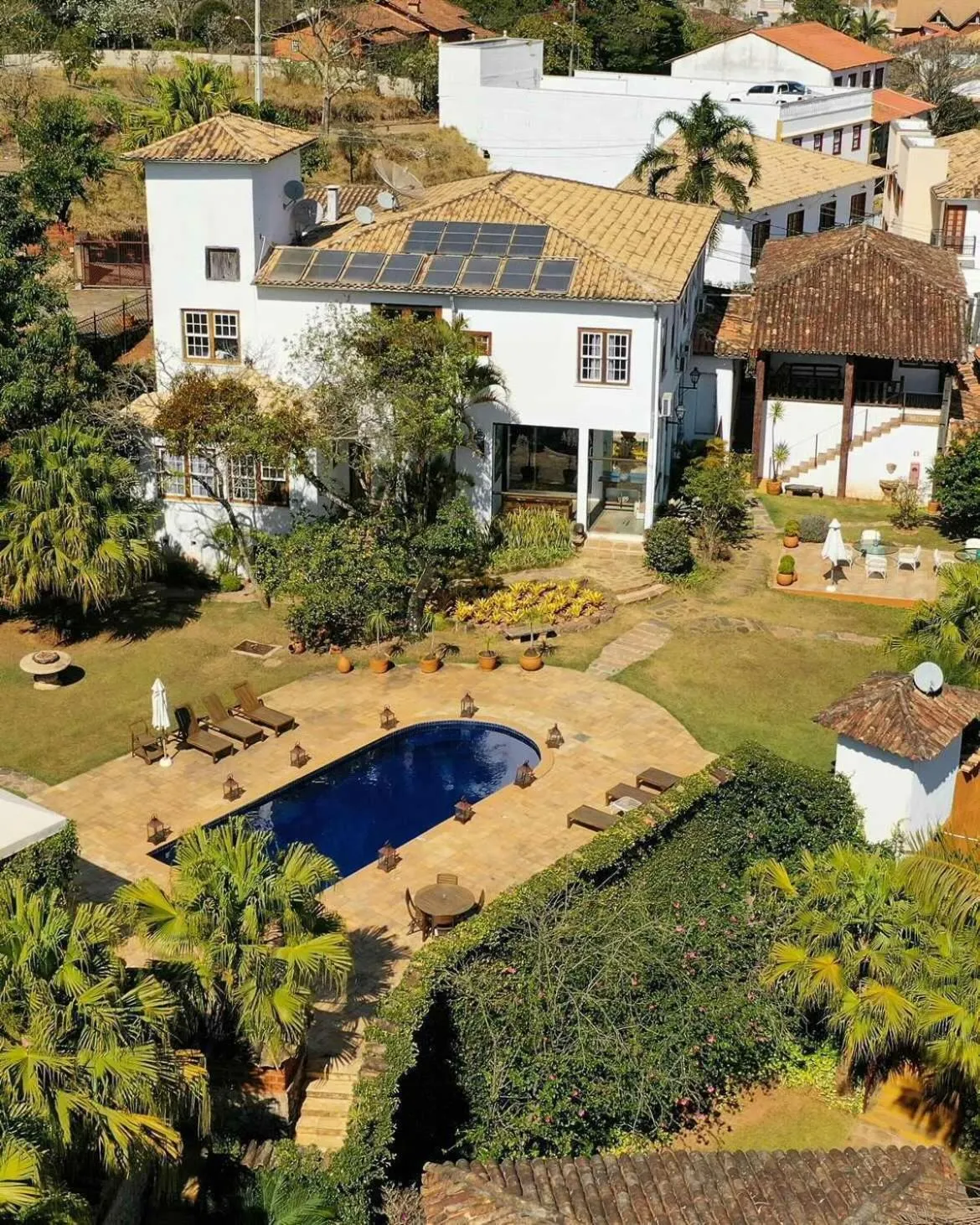 Bird's eye view in Pouso da Torre