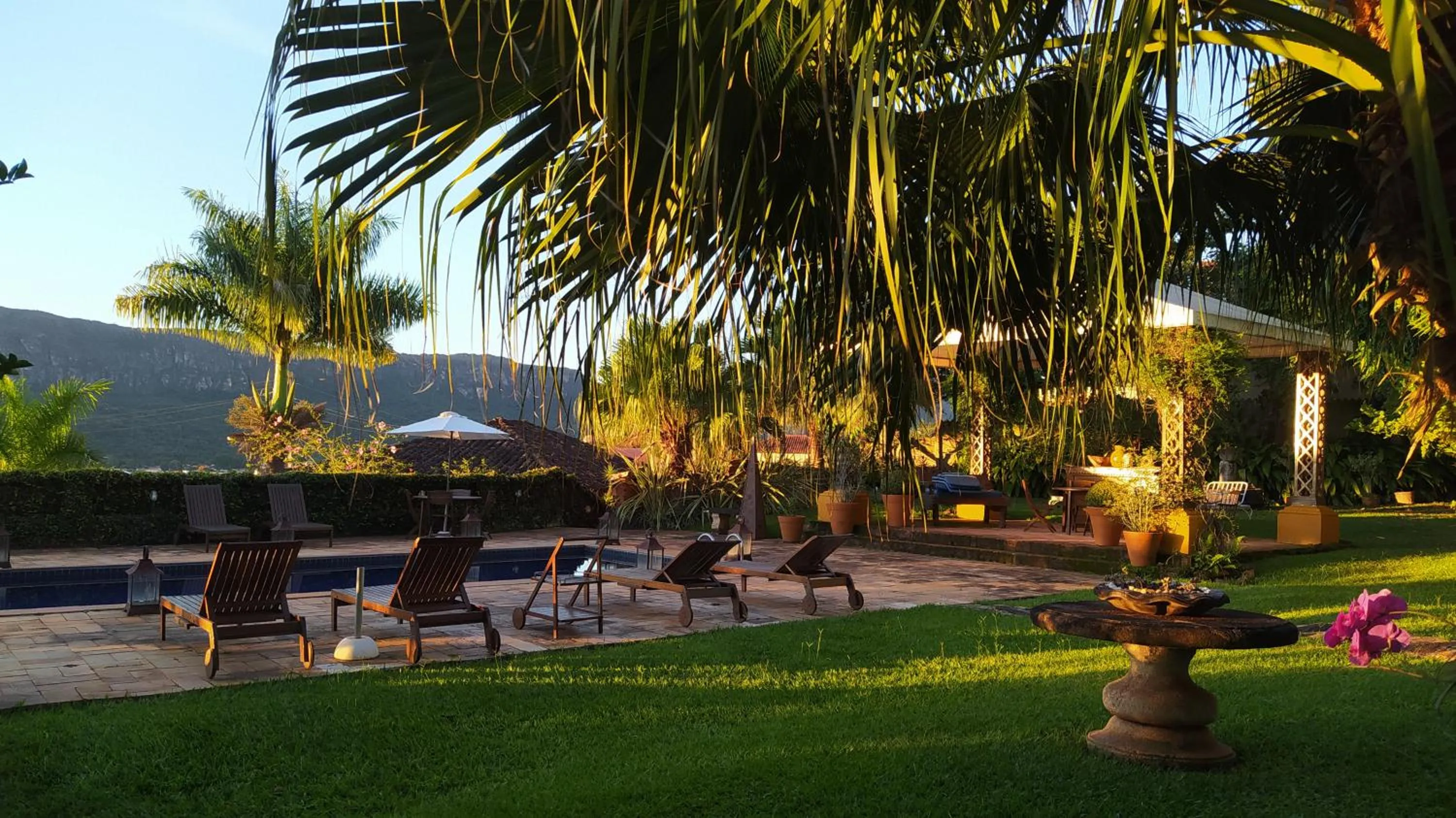 Swimming pool in Pouso da Torre