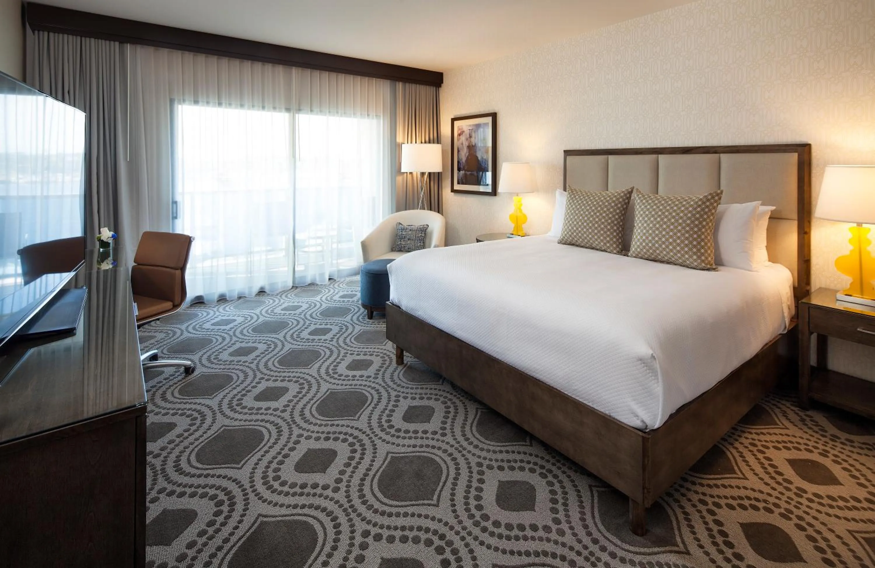 Bedroom, Bed in Marina del Rey Hotel