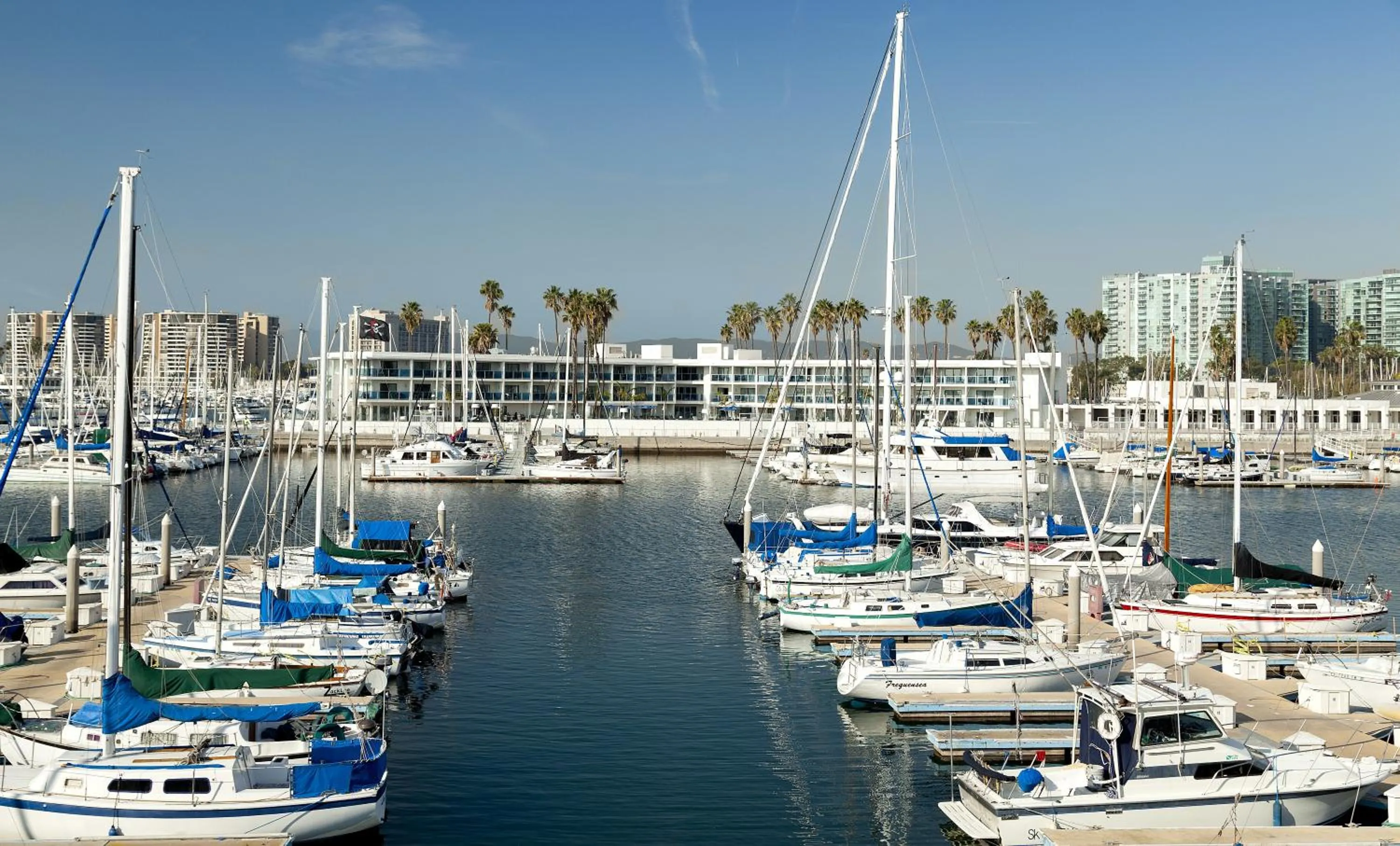 Area and facilities in Marina del Rey Hotel