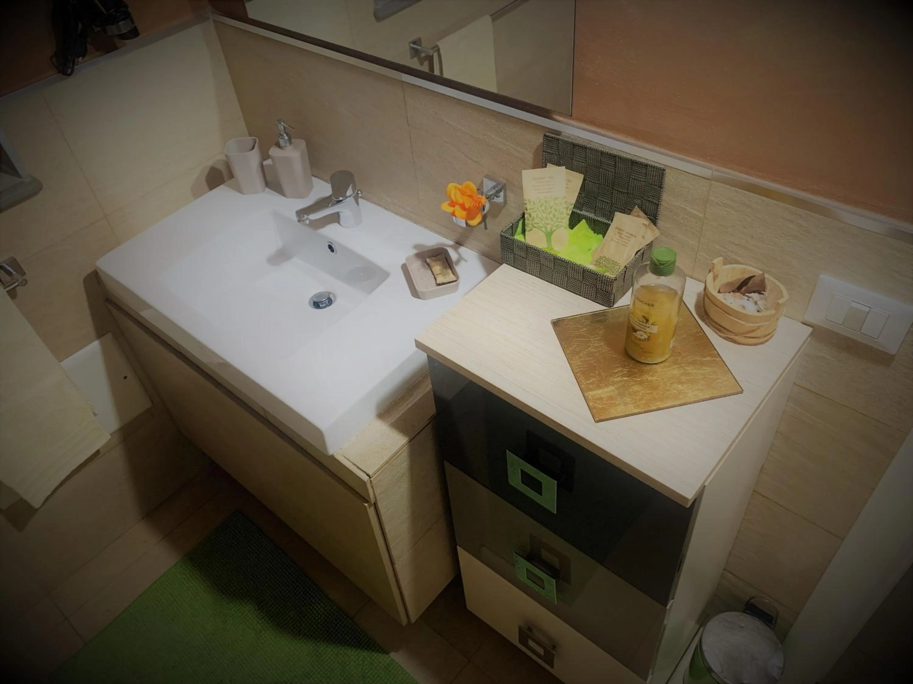 Shower in L' Ulivo Bed & Breakfast