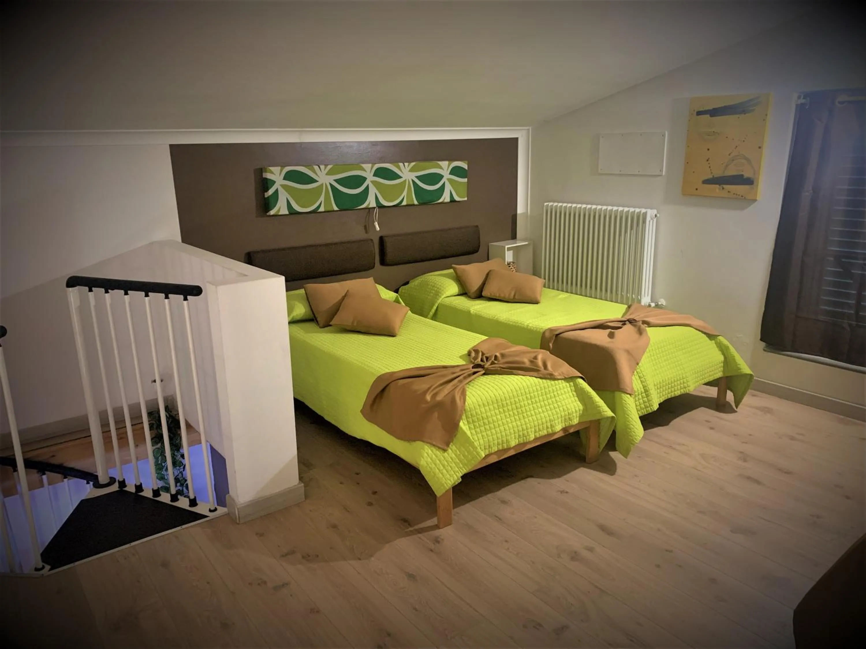 Bed in L' Ulivo Bed & Breakfast