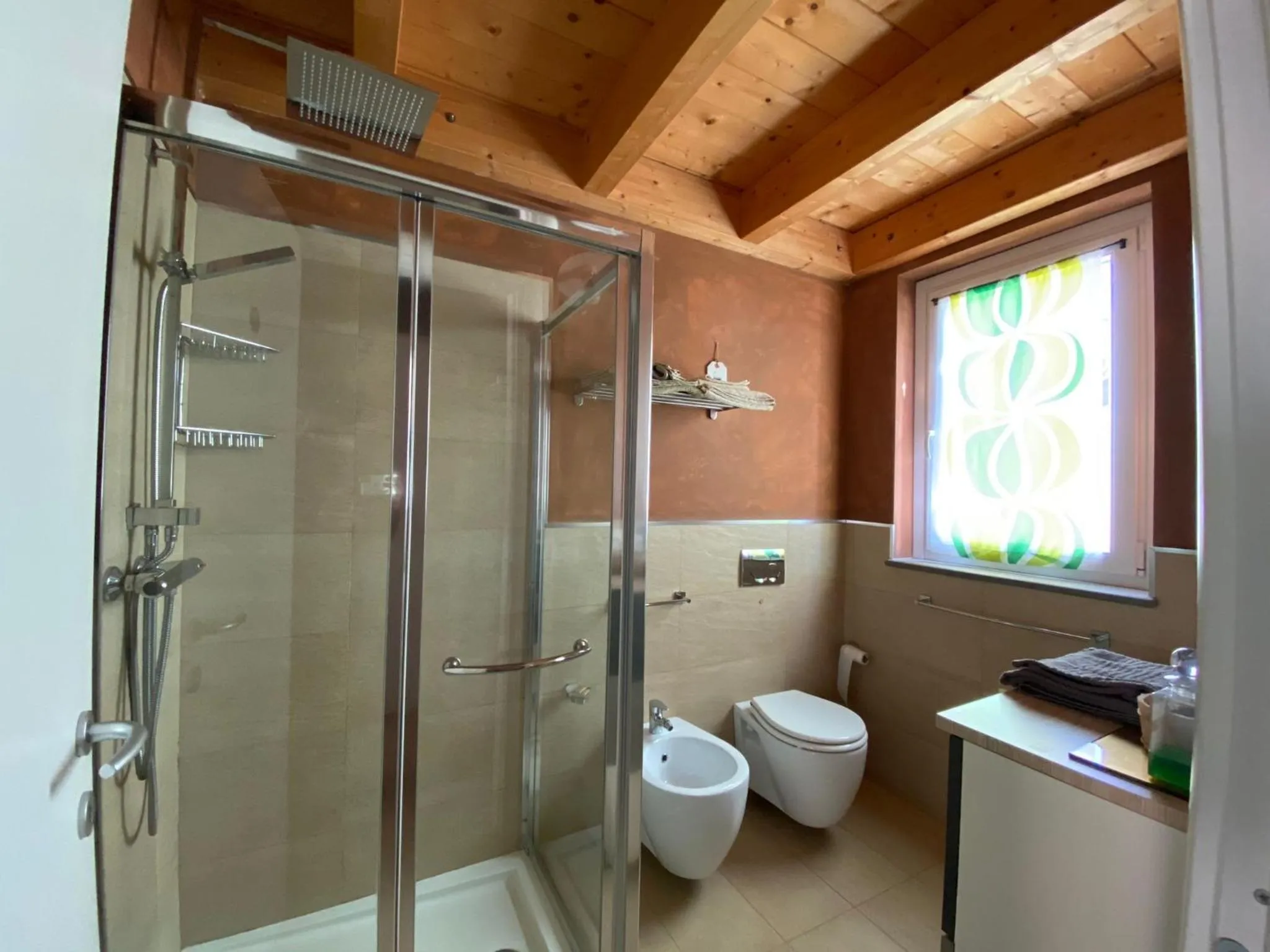 Shower in L' Ulivo Bed & Breakfast