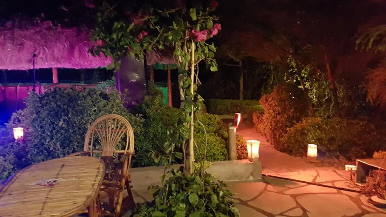 Patio in The Great Circle Lodge