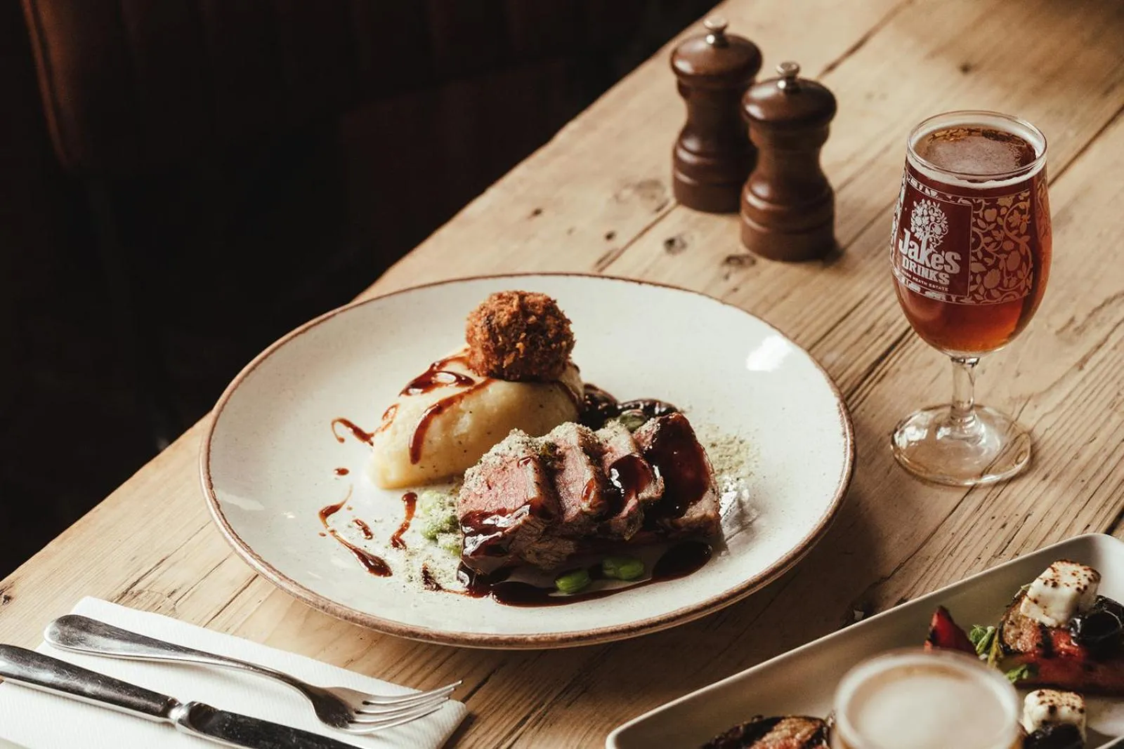 Food in The Woolpack Hotel