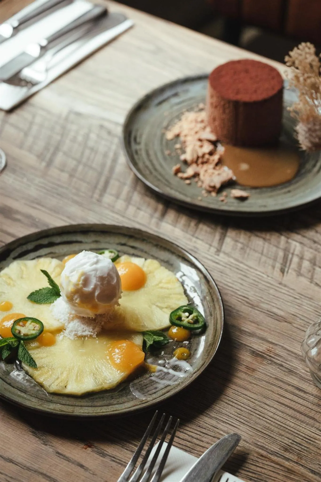 Food in The Woolpack Hotel