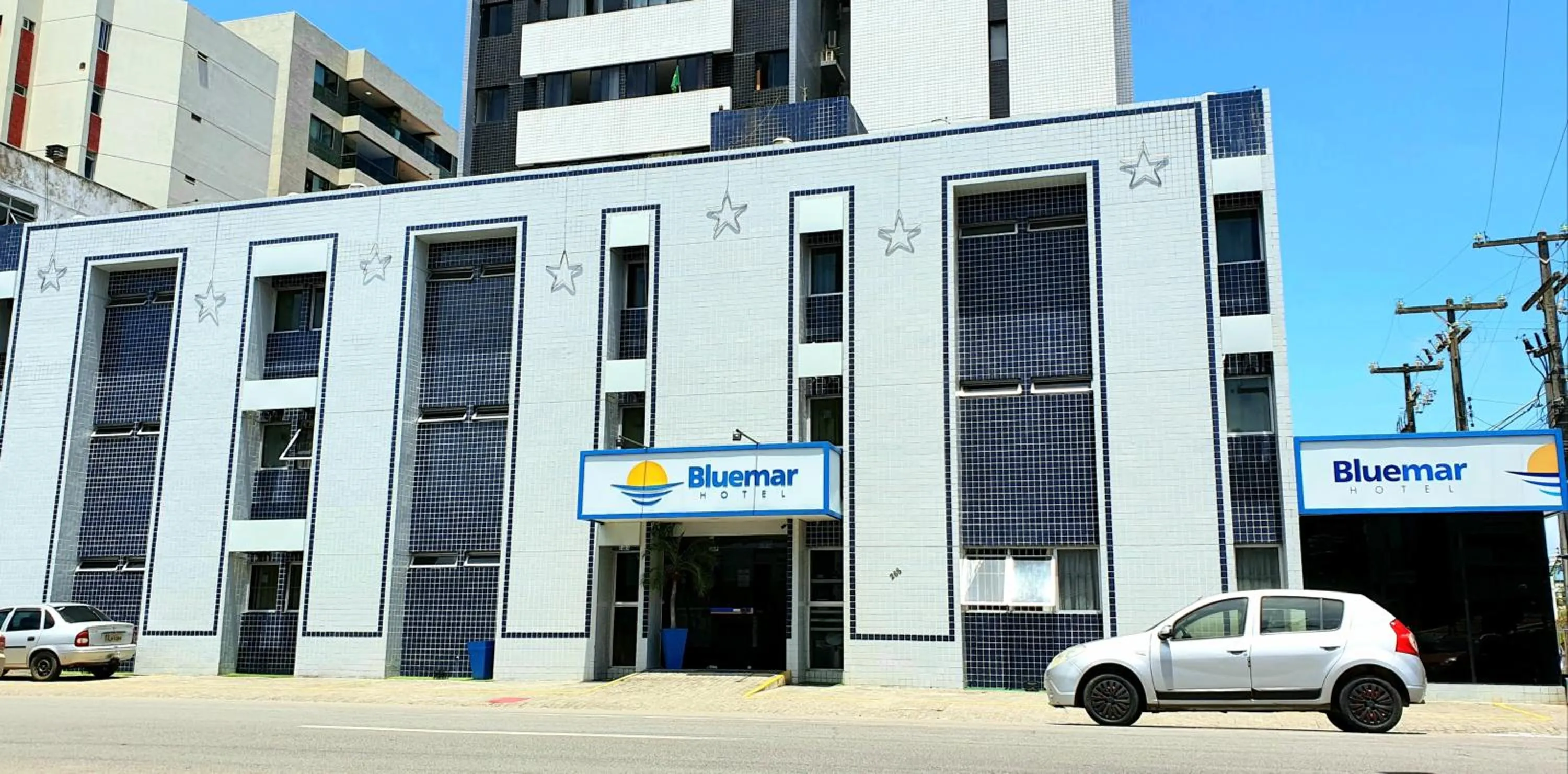 Facade/entrance in Bluemar Hotel
