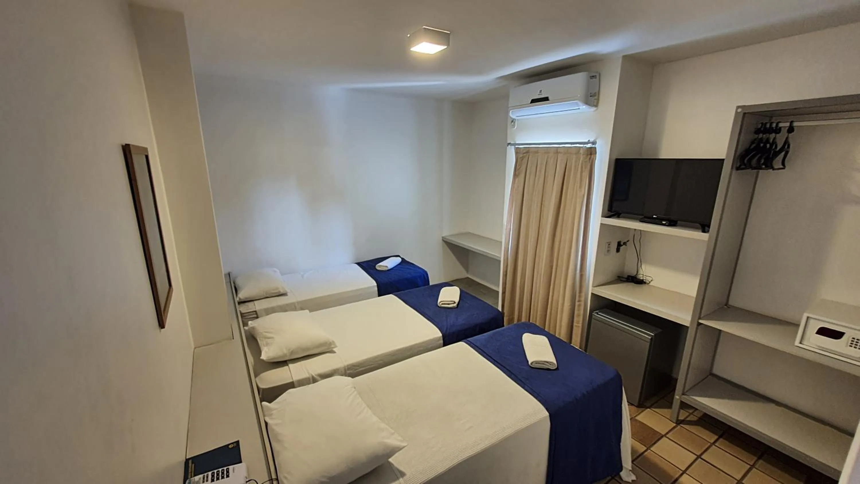 Bed in Bluemar Hotel