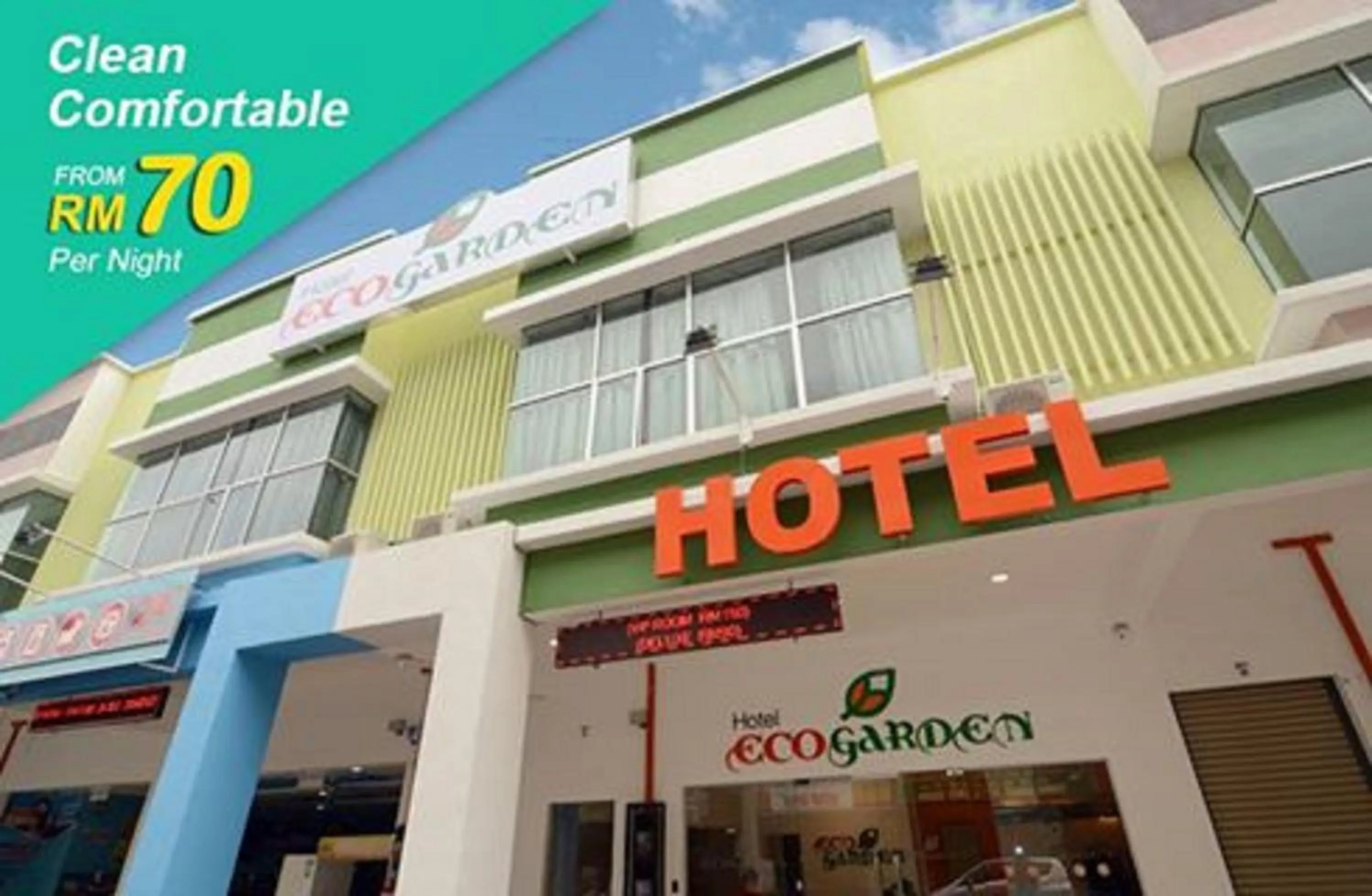 Facade/entrance in Eco Garden Hotel