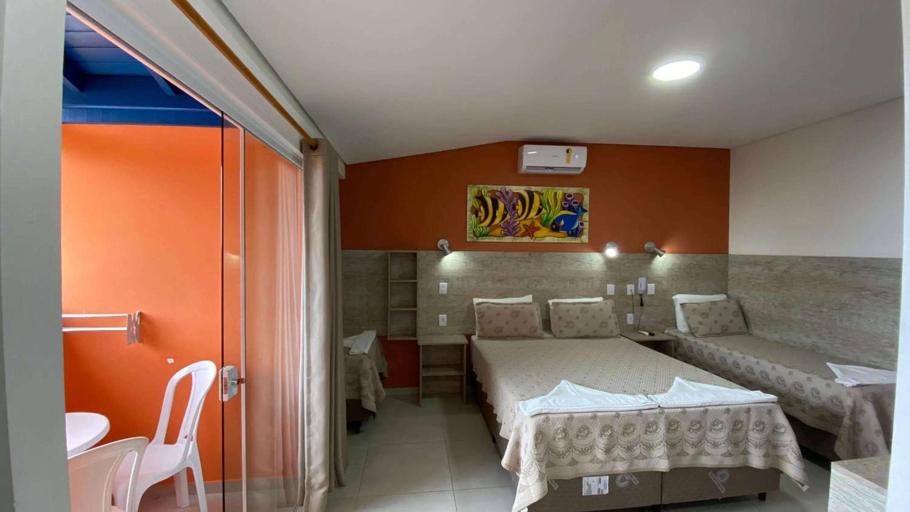 Bed in Kaliman Pousada