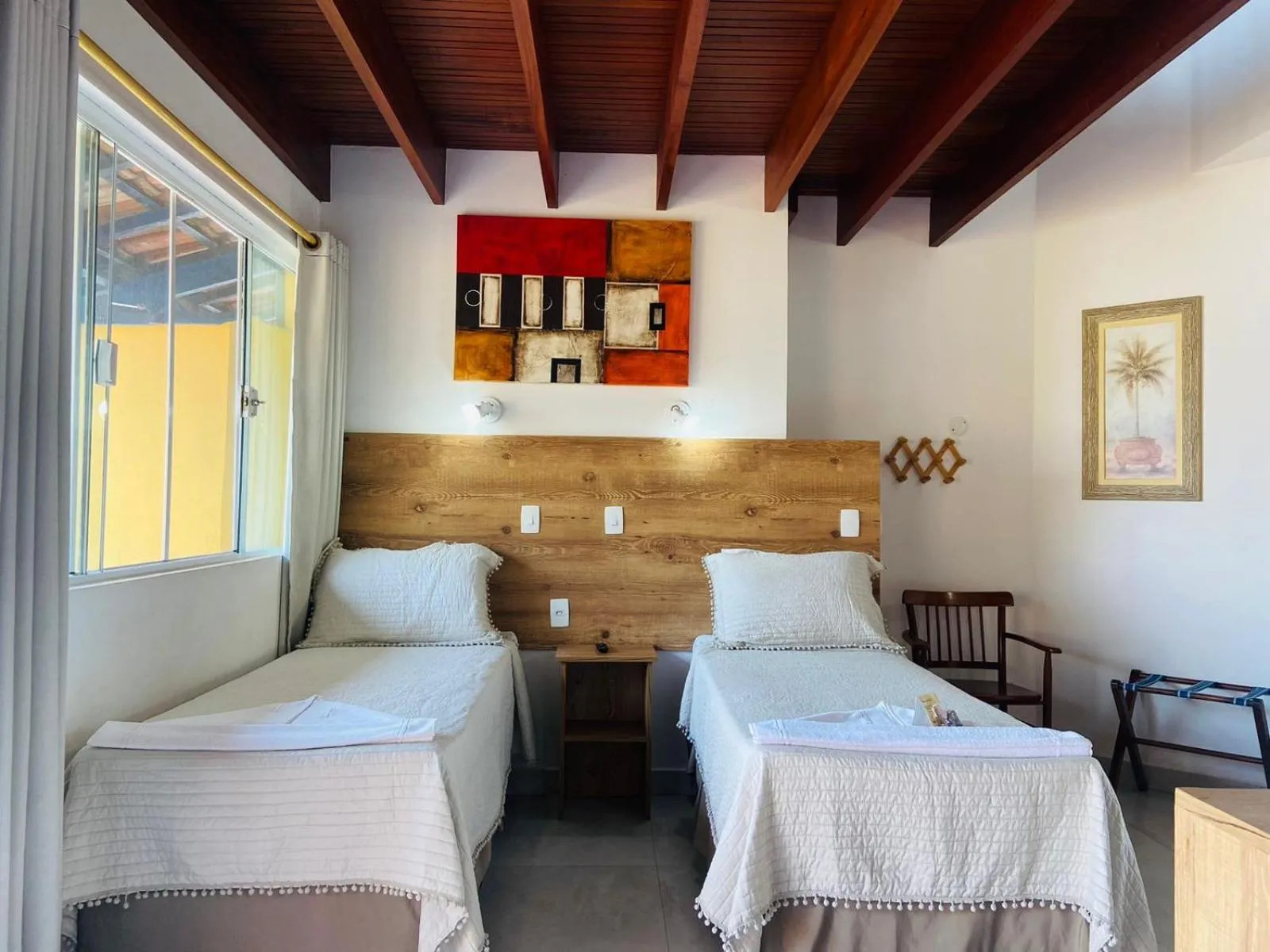 Bed in Kaliman Pousada