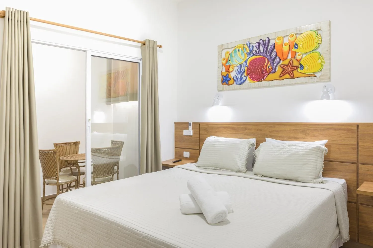 Bed in Kaliman Pousada