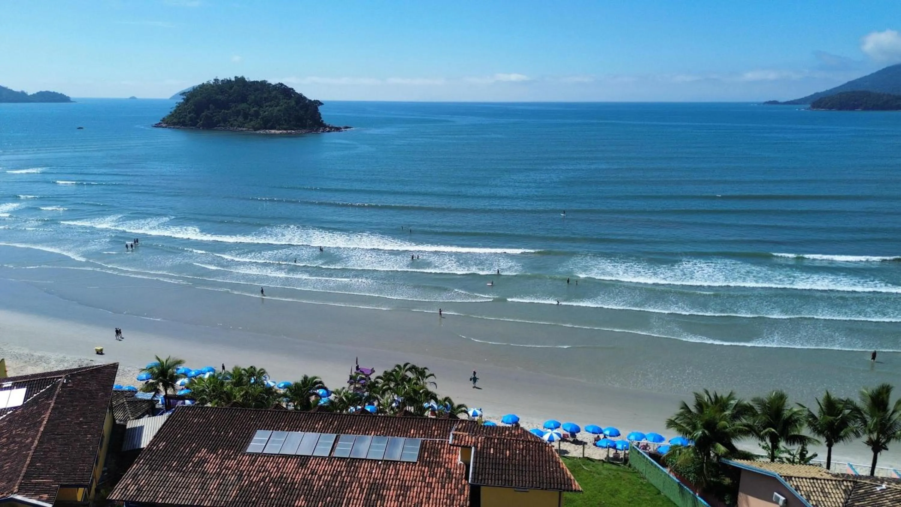 Bird's eye view in Kaliman Pousada