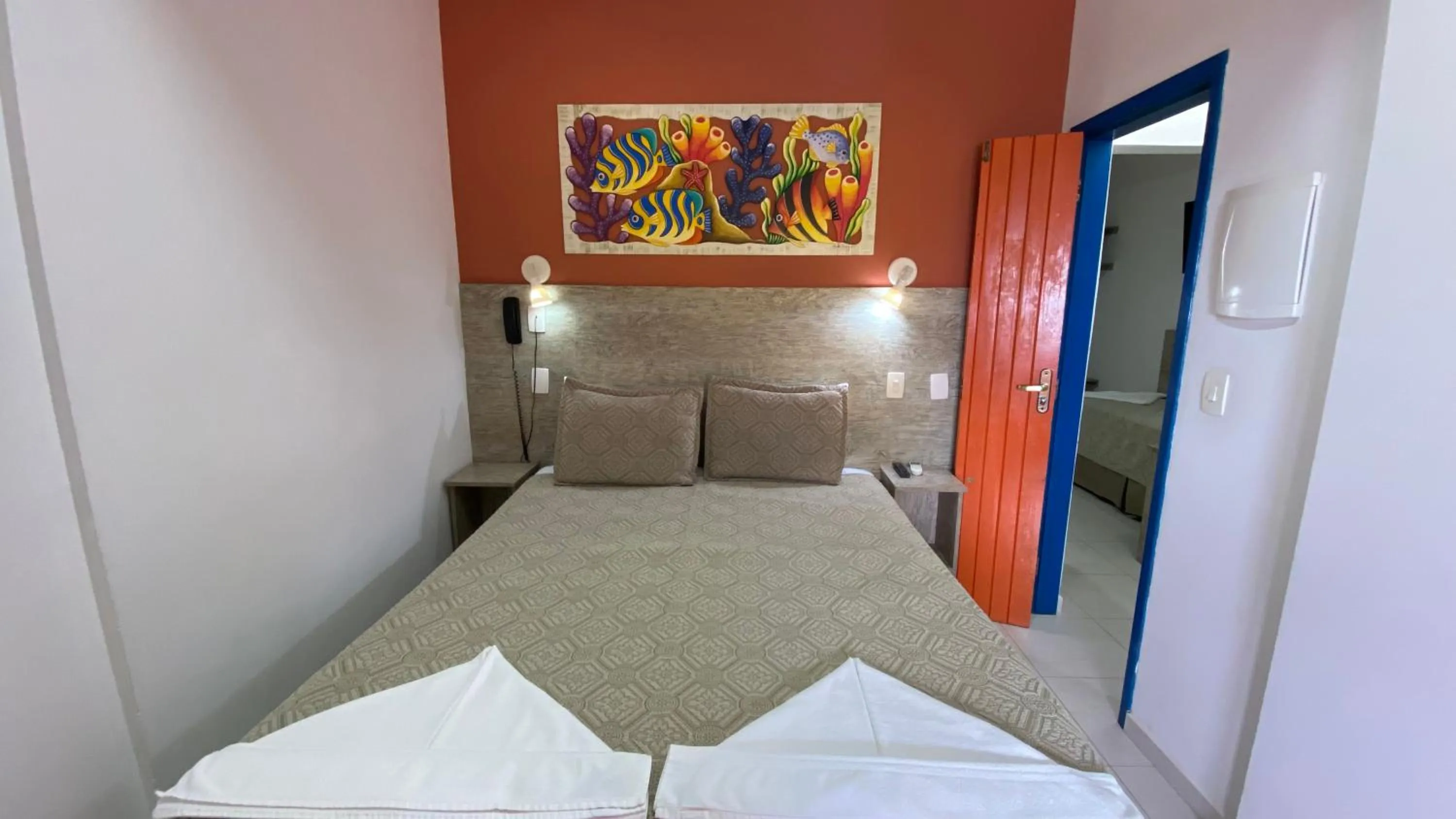 Bed in Kaliman Pousada