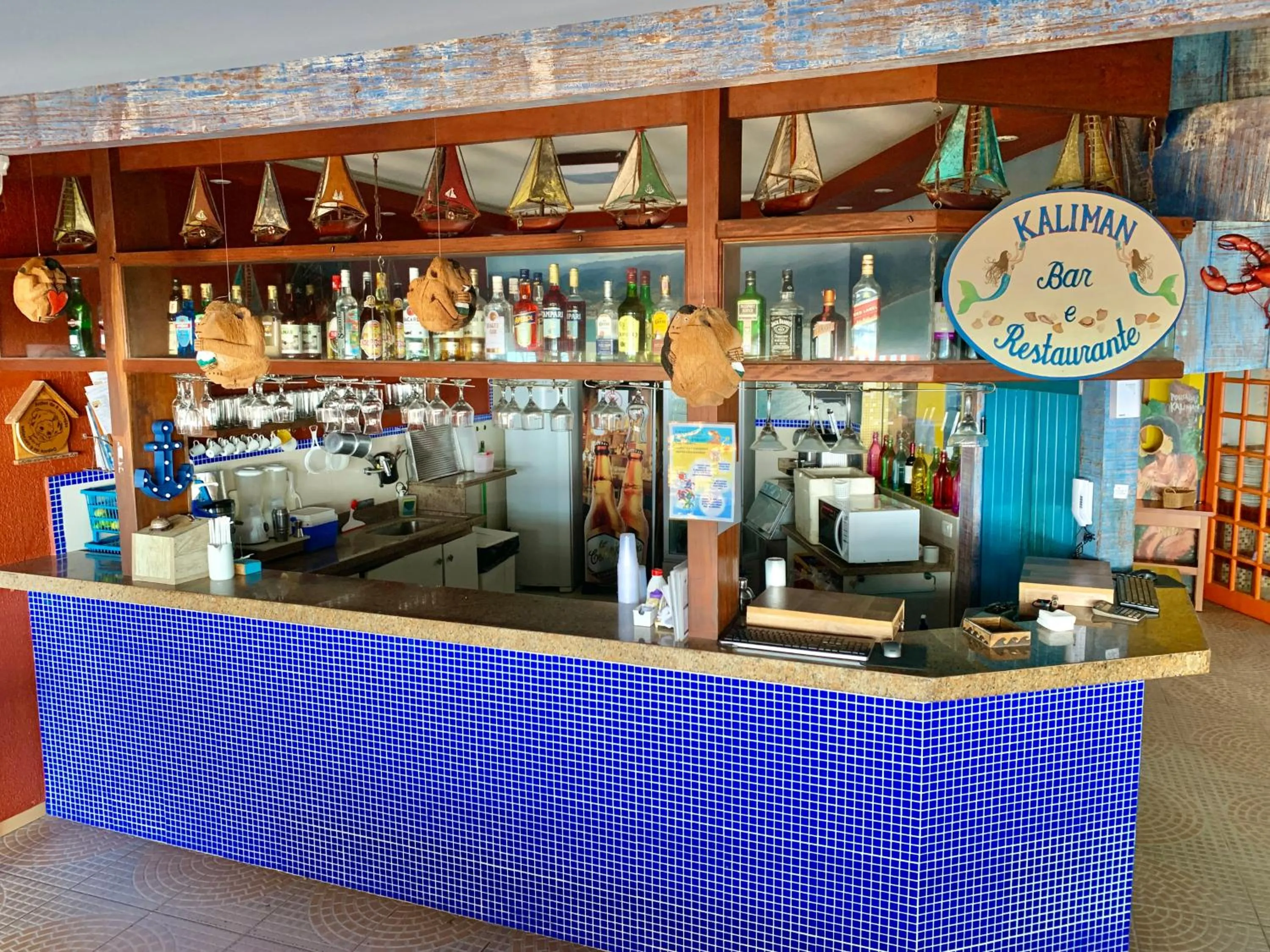 Lounge or bar in Kaliman Pousada