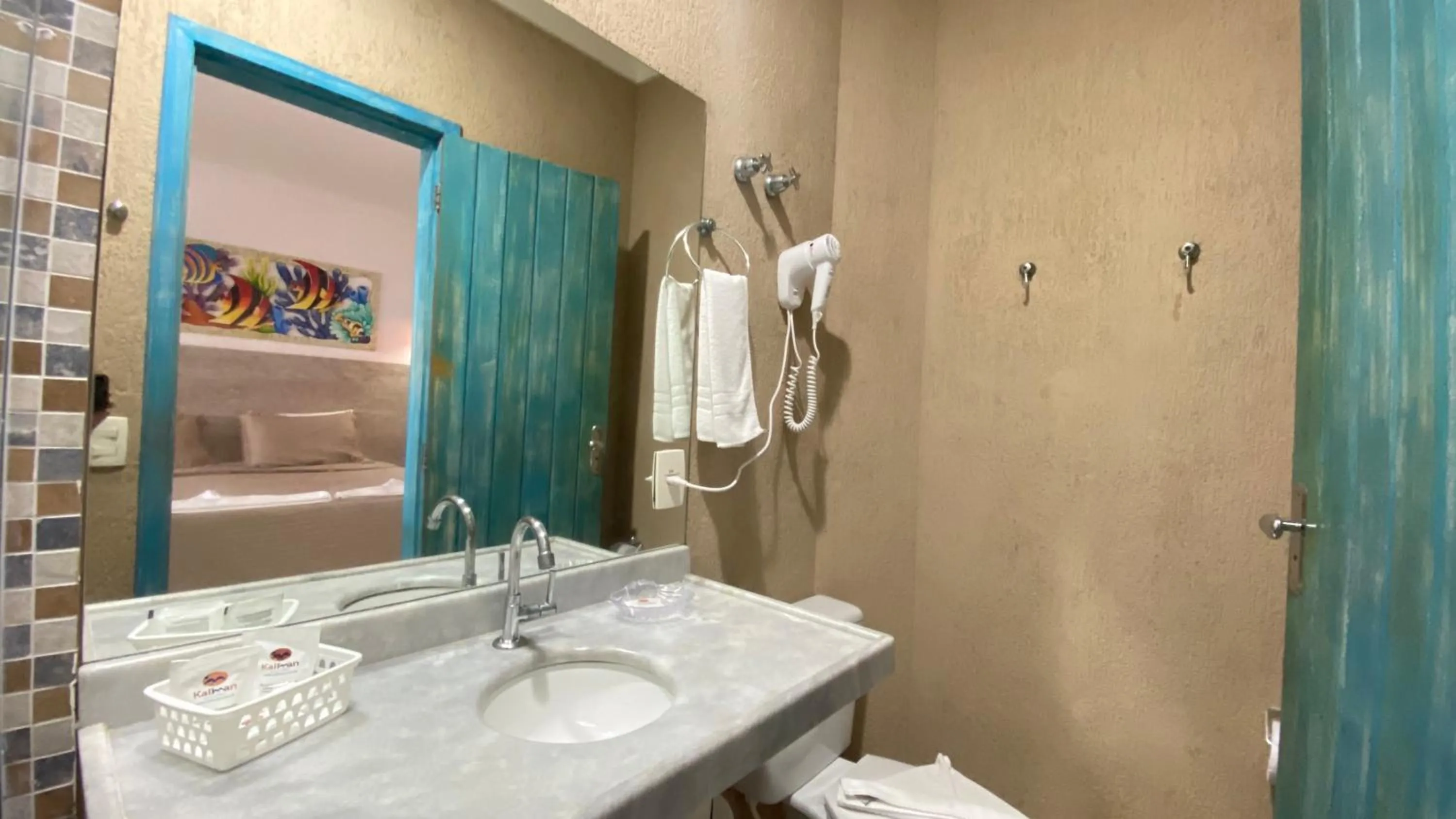 Toilet in Kaliman Pousada