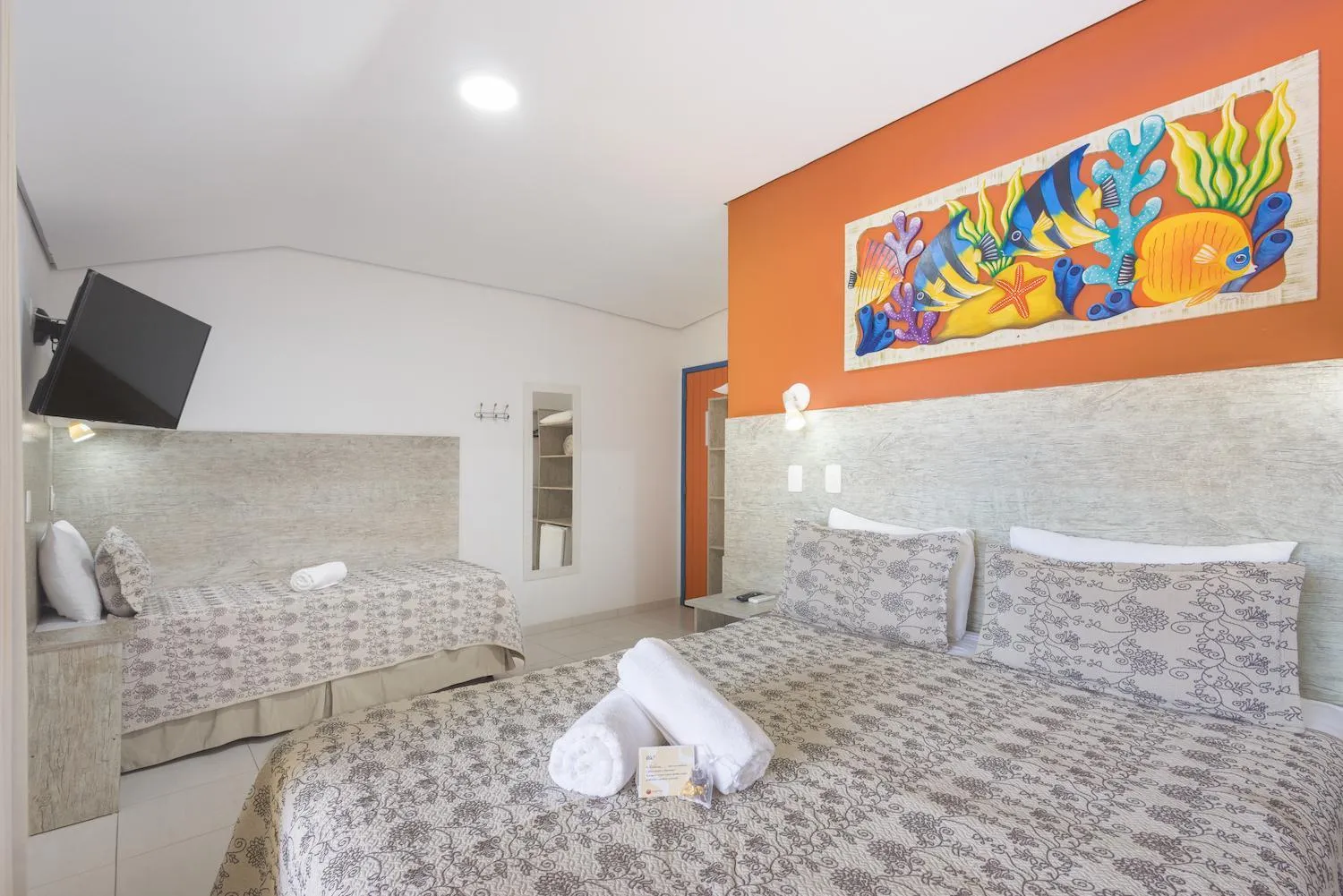 Bed in Kaliman Pousada