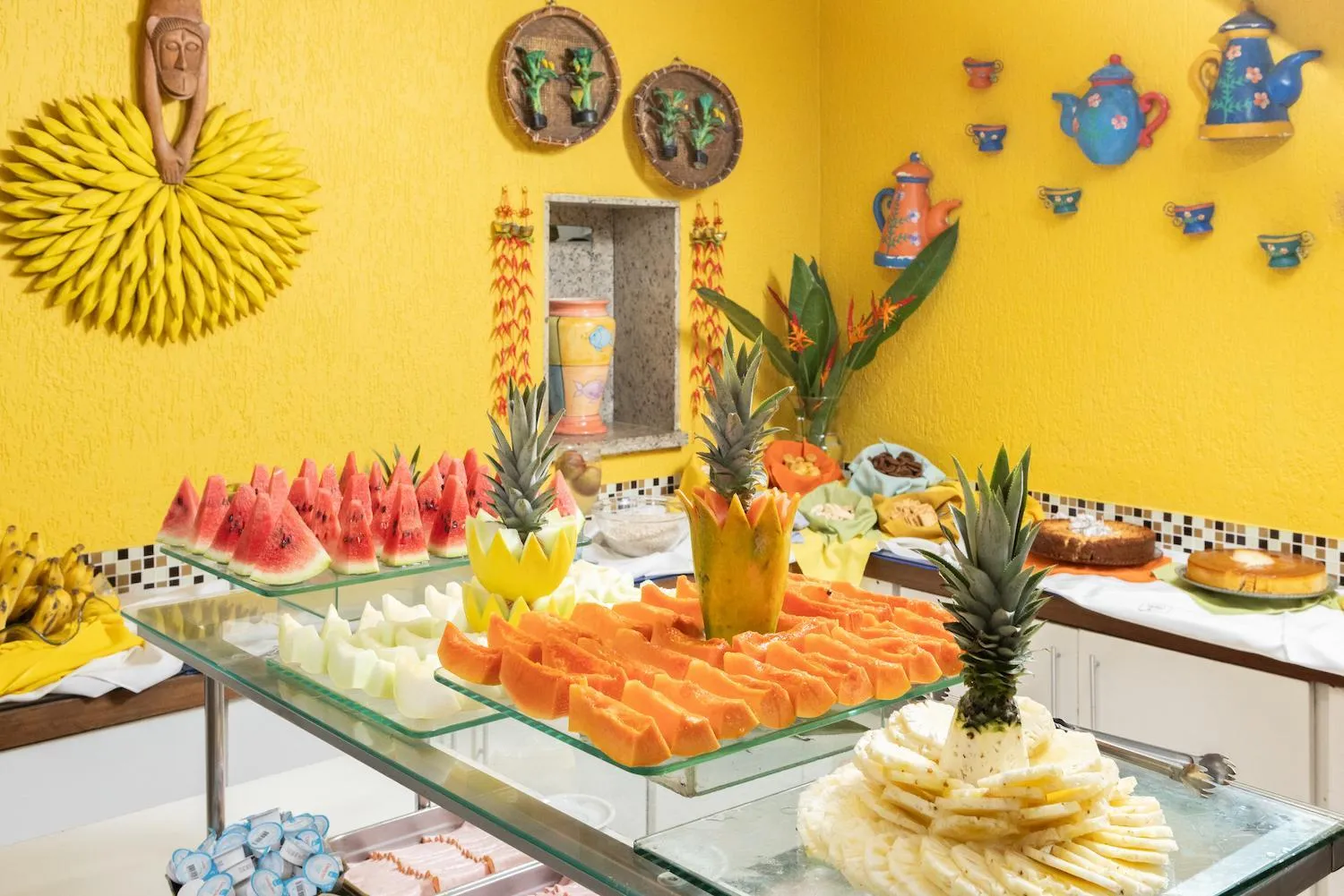 Food and drinks in Kaliman Pousada