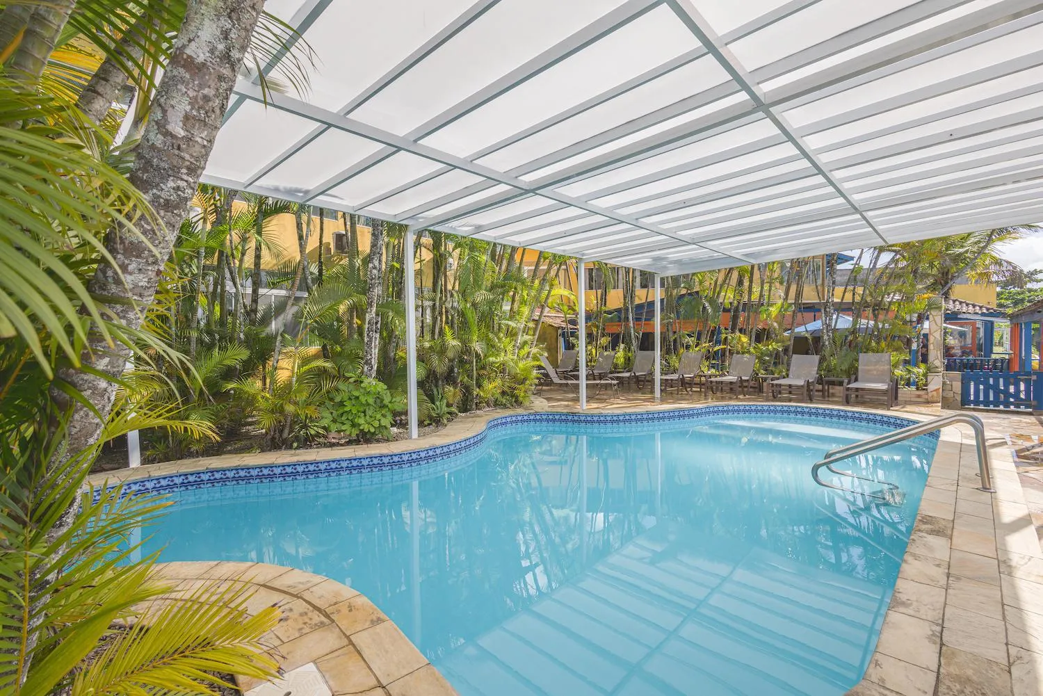 Swimming pool in Kaliman Pousada