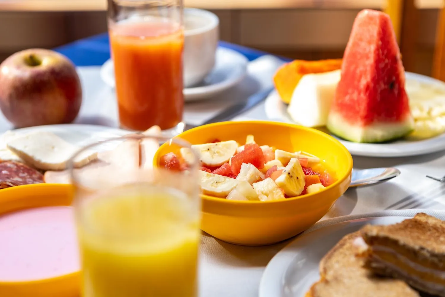 Food and drinks in Kaliman Pousada