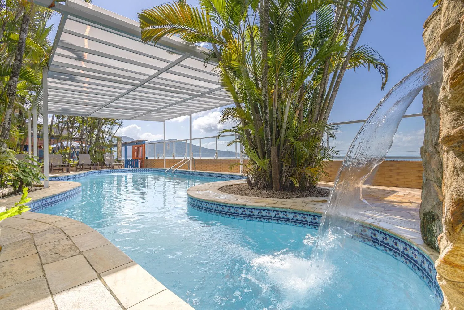 Swimming pool in Kaliman Pousada