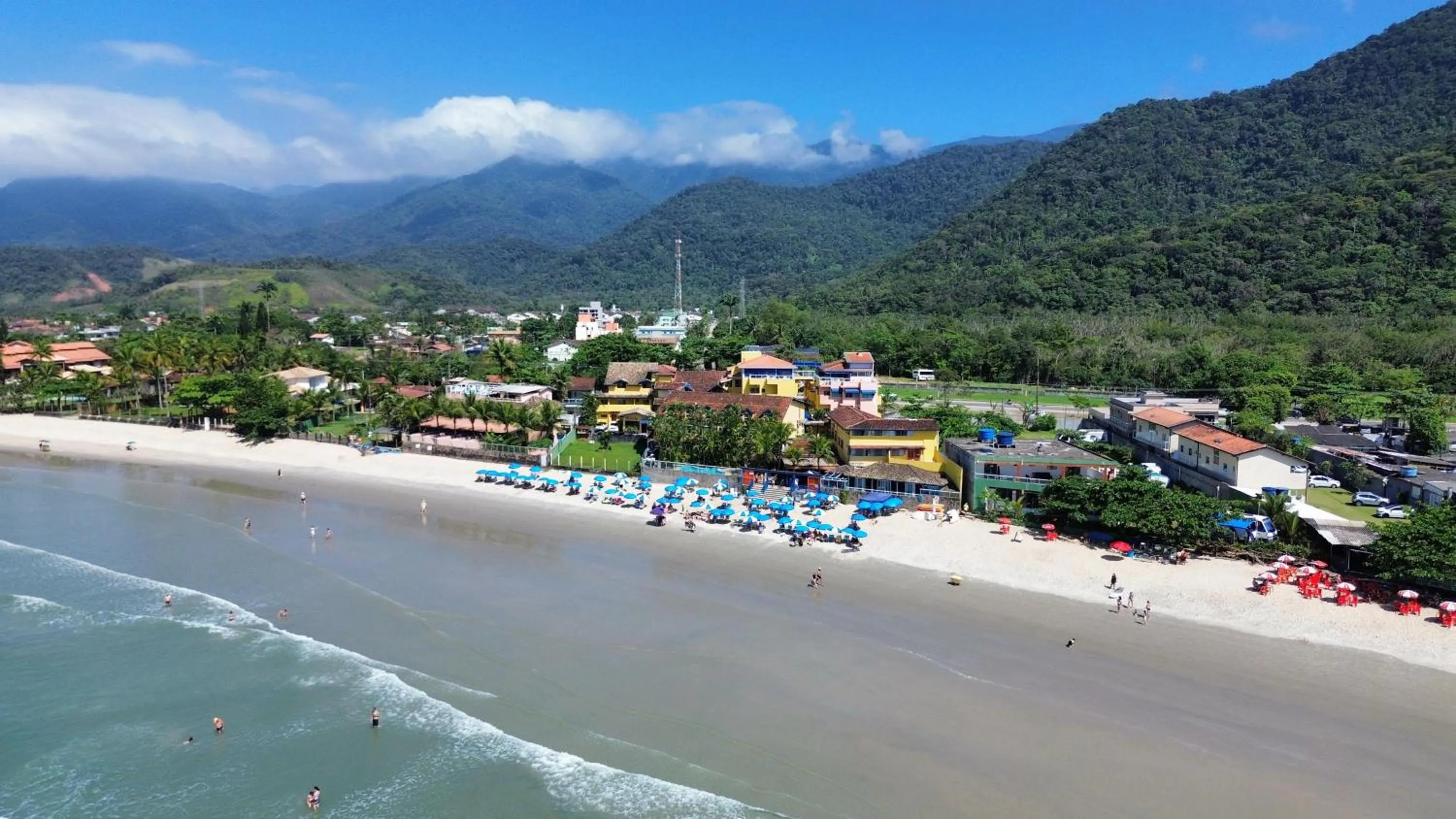 Bird's eye view in Kaliman Pousada