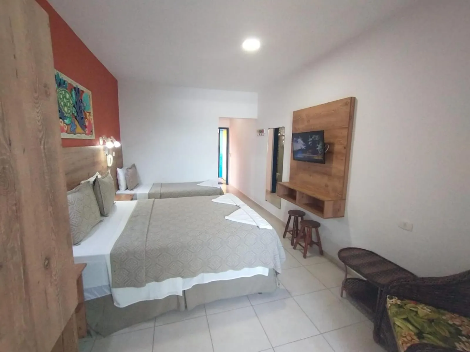 Photo of the whole room, Bed in Kaliman Pousada