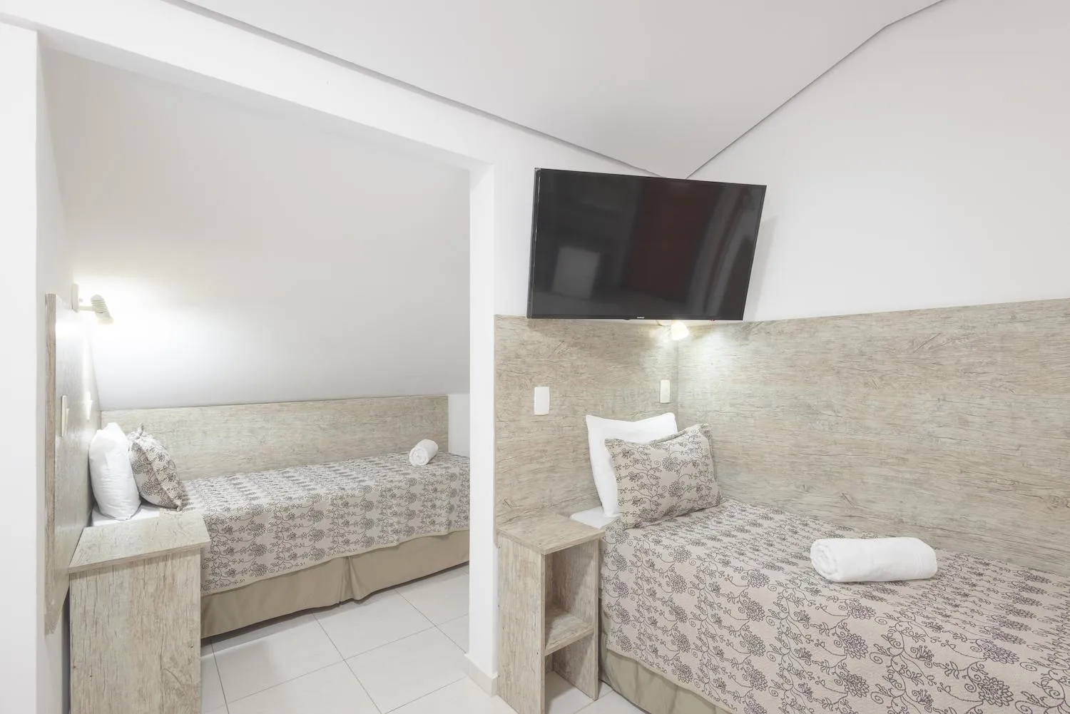 Bed in Kaliman Pousada