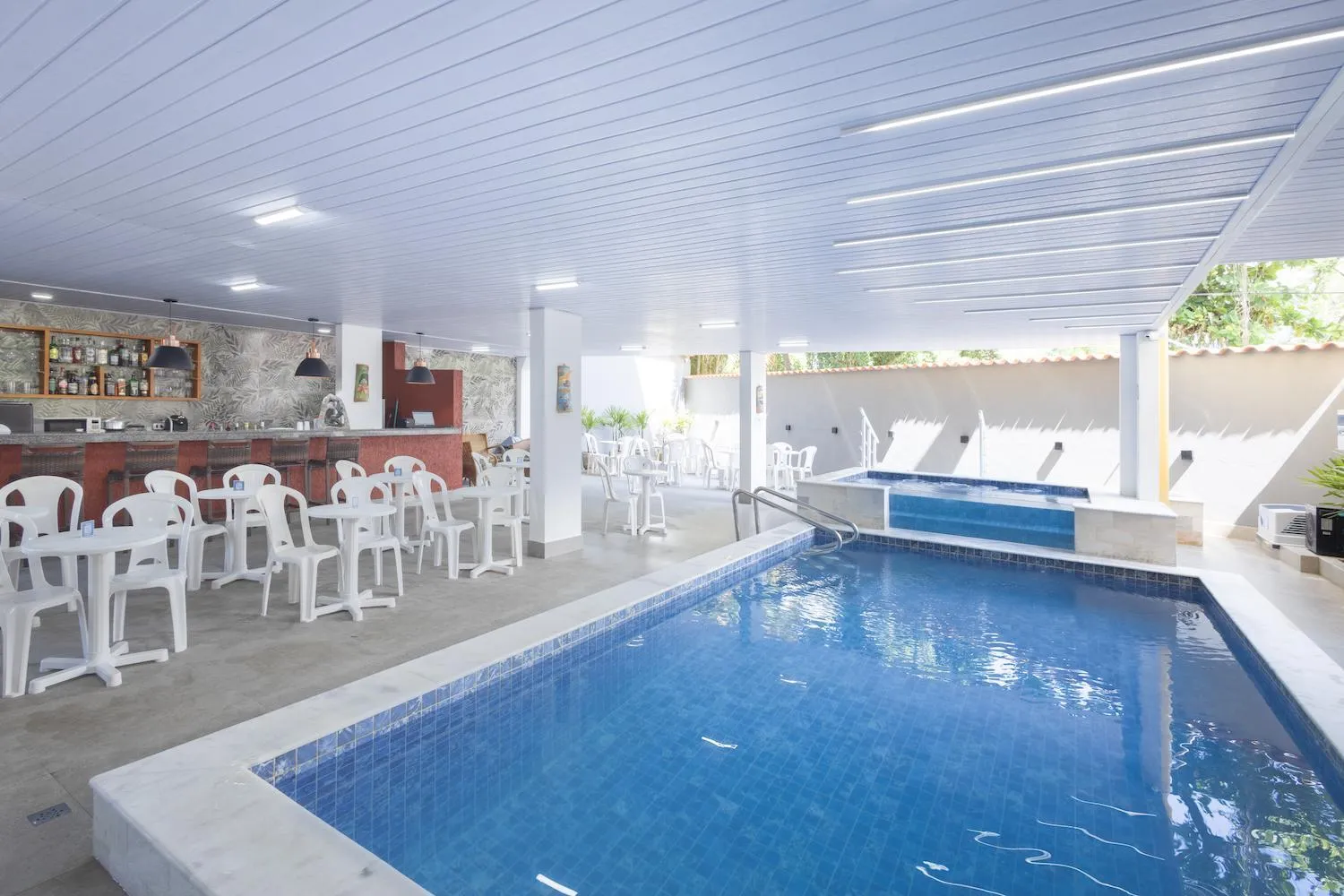 Swimming pool in Kaliman Pousada