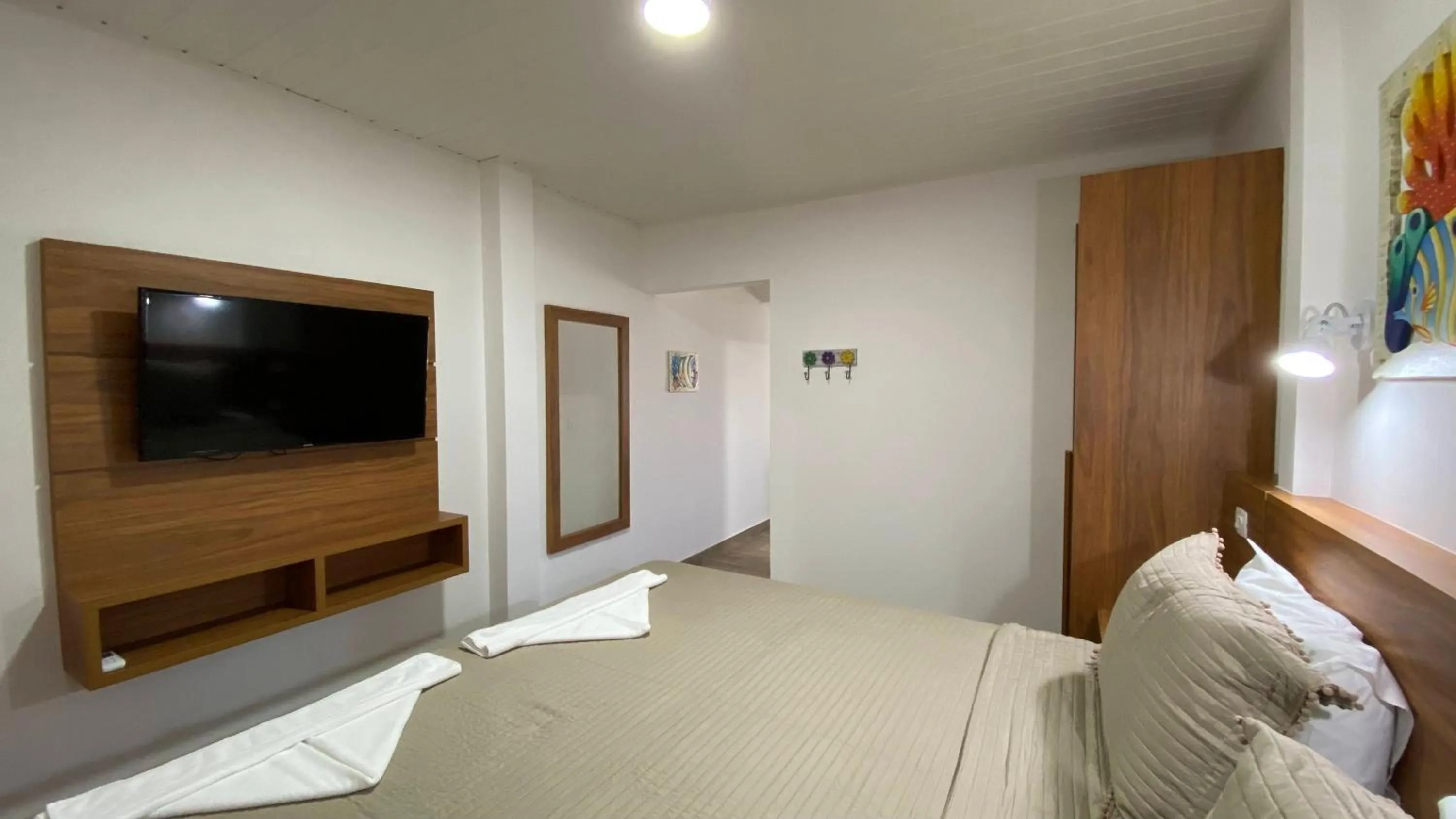 Bed in Kaliman Pousada