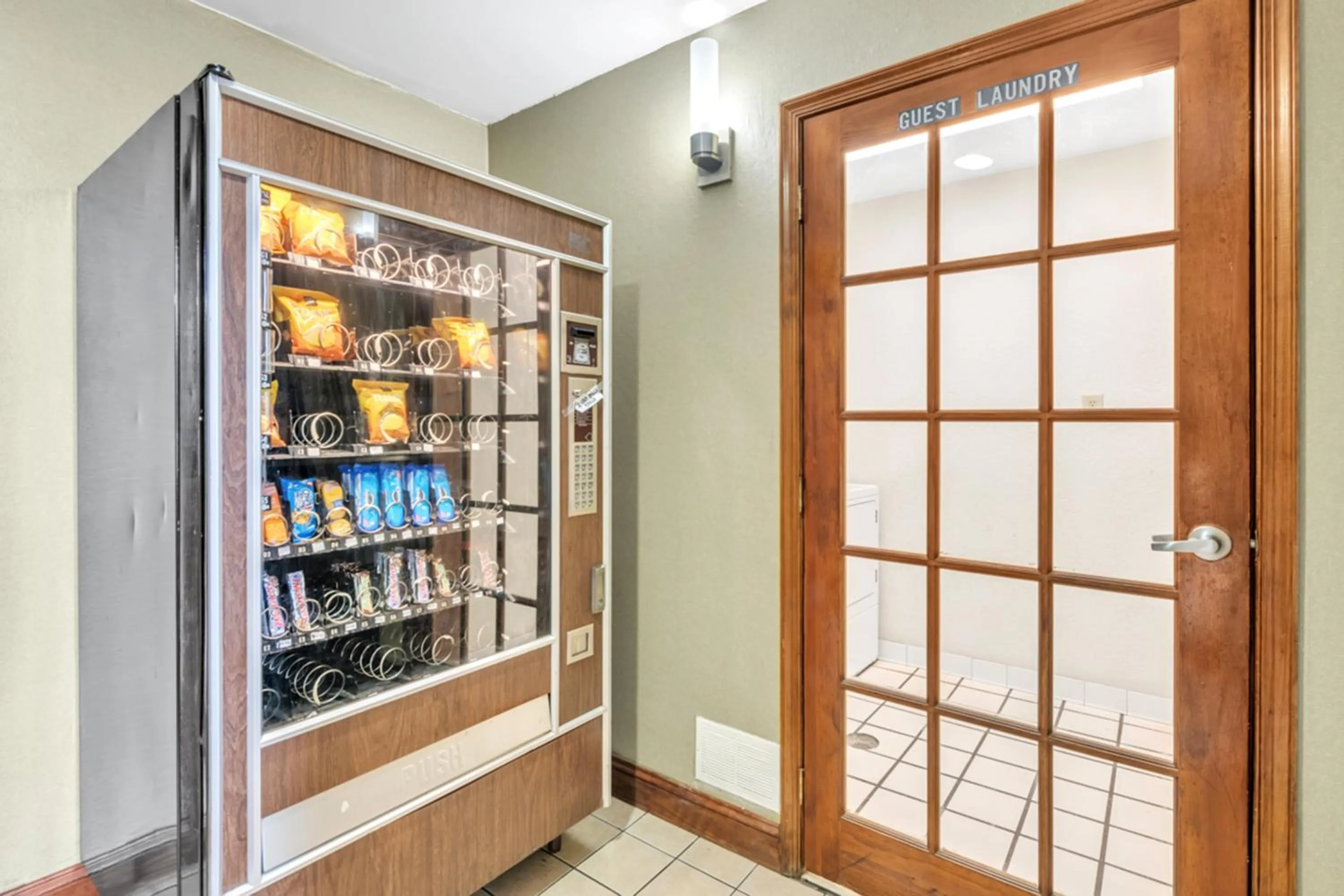 vending machine in City Centre Inn at Newport News