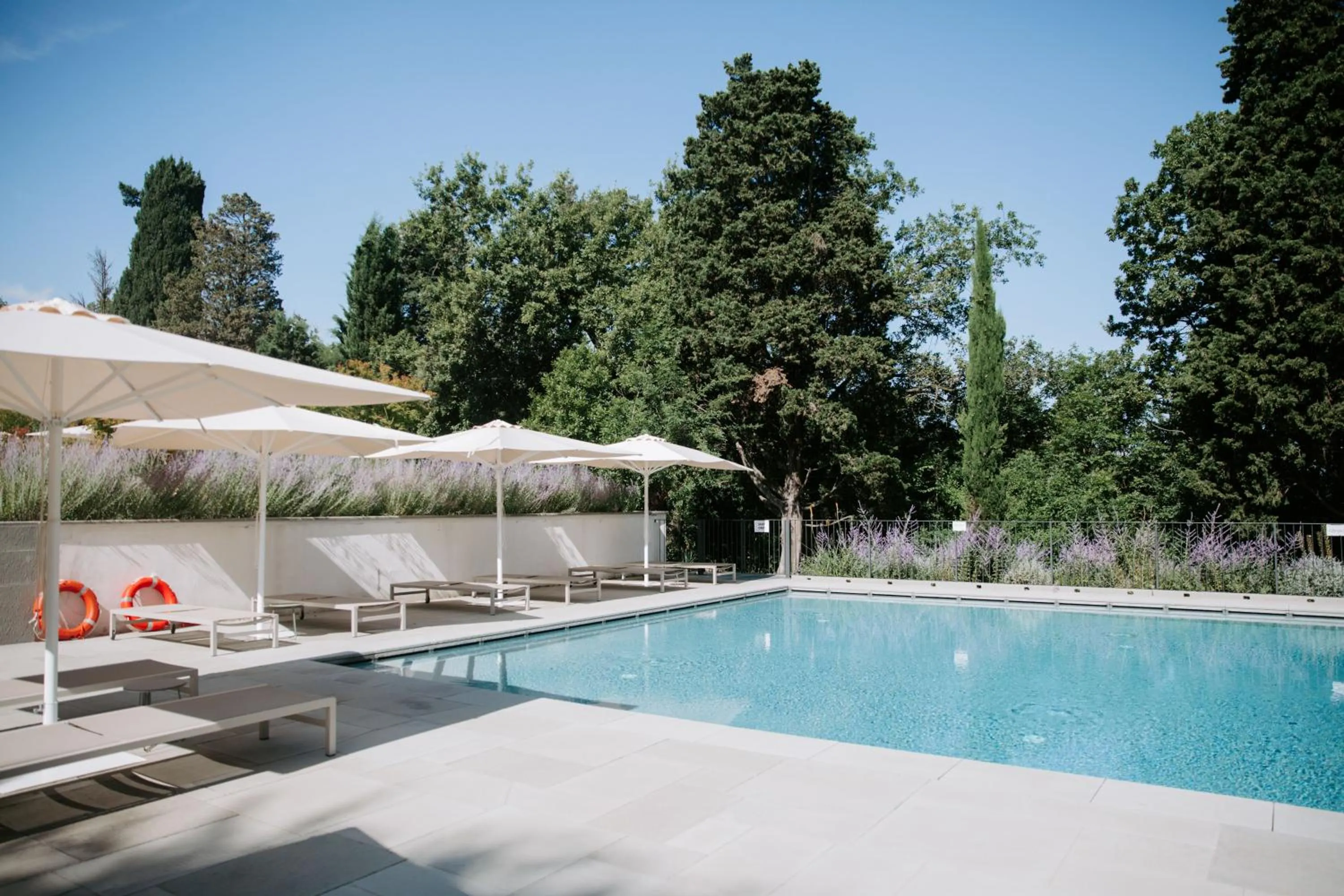 Swimming pool in Relais Roncolo 1888 - Small Luxury Hotels of the World